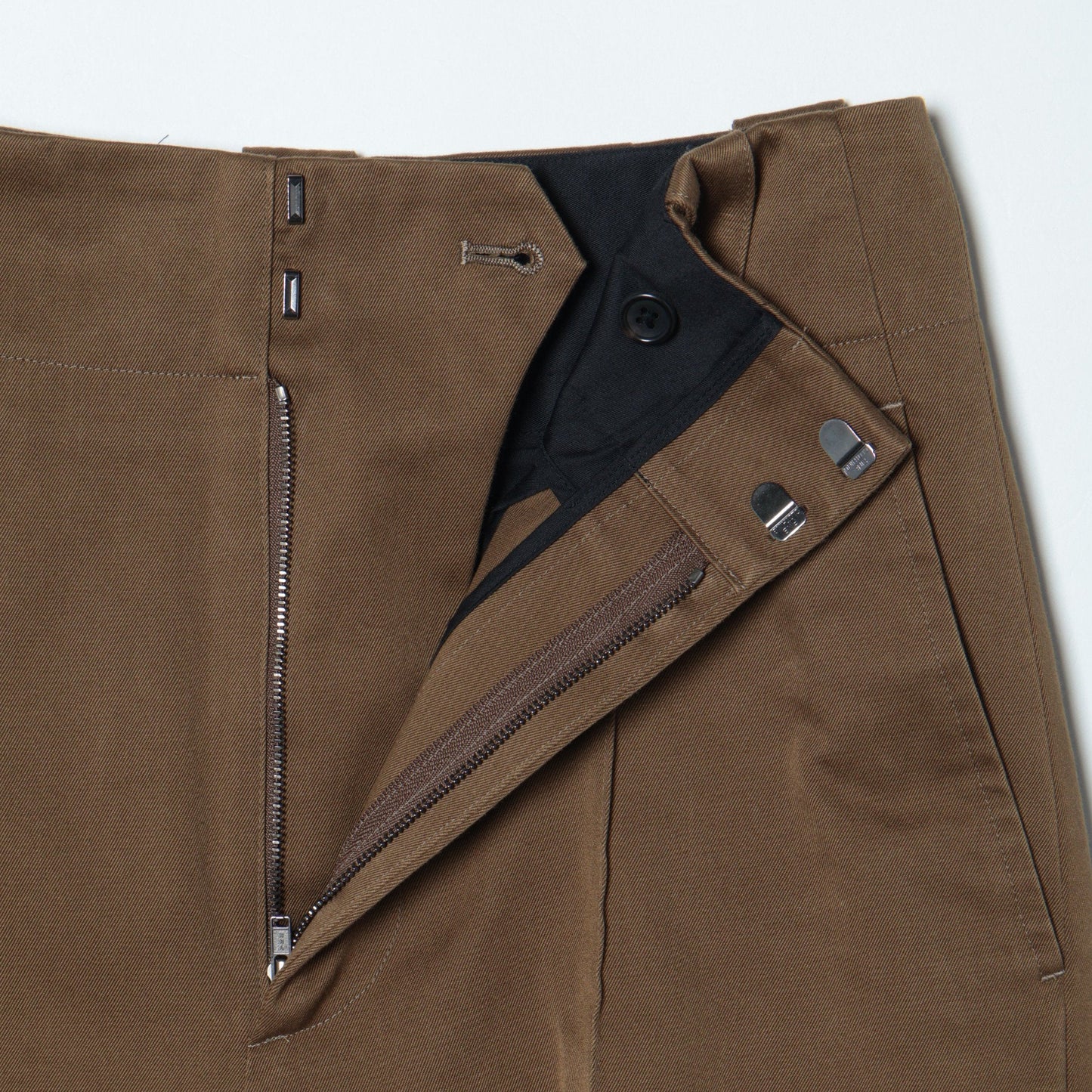 DRY COTTON TWILL TROUSERS