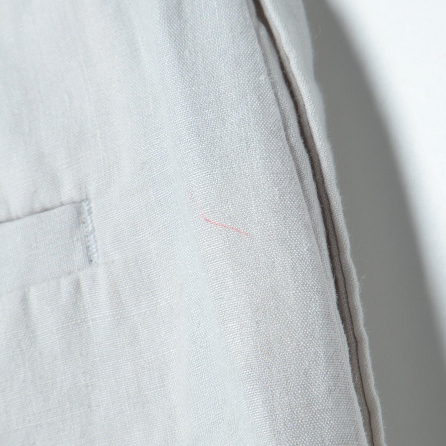HIGH DENSE LINEN TROUSERS
