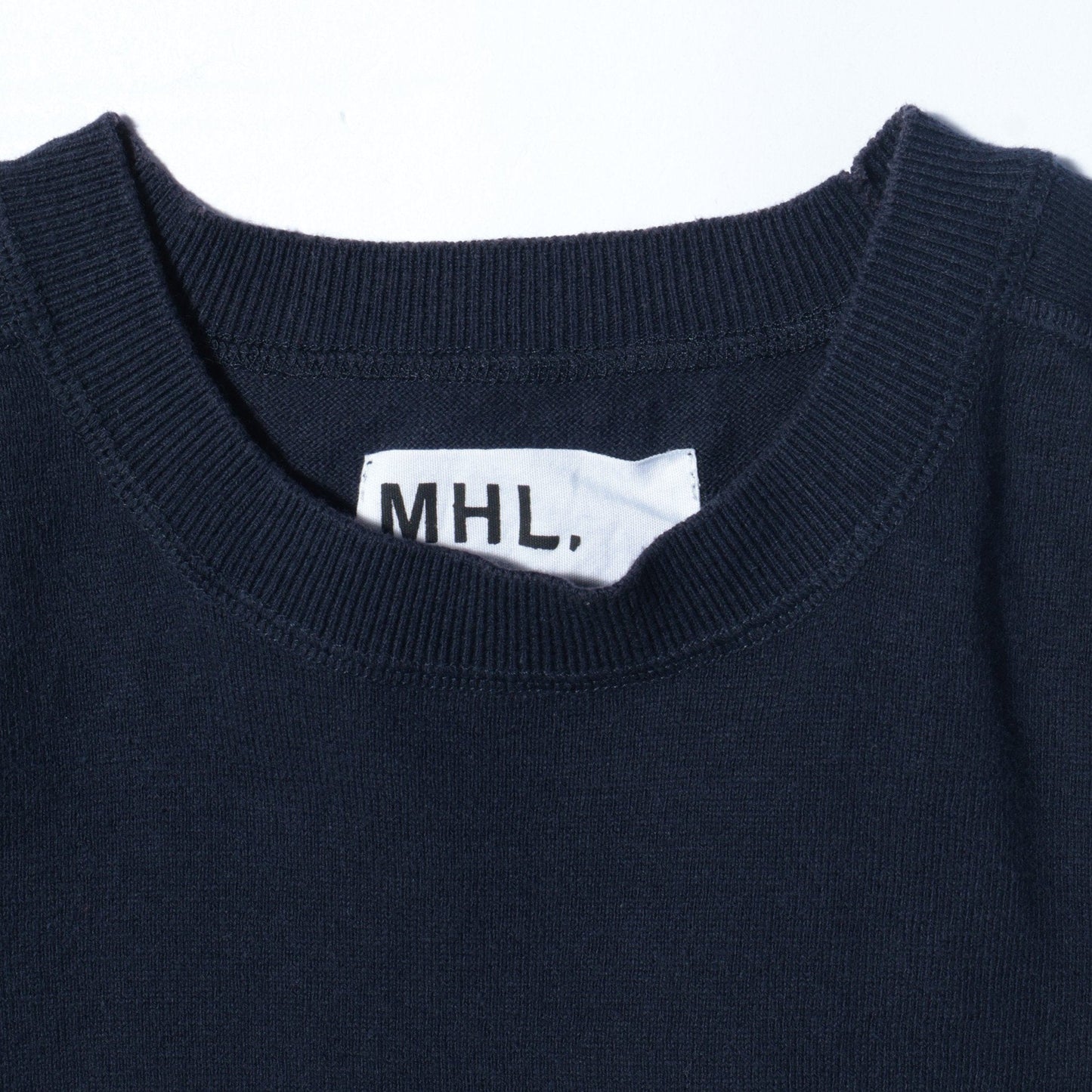 SLUB COTTON KNIT