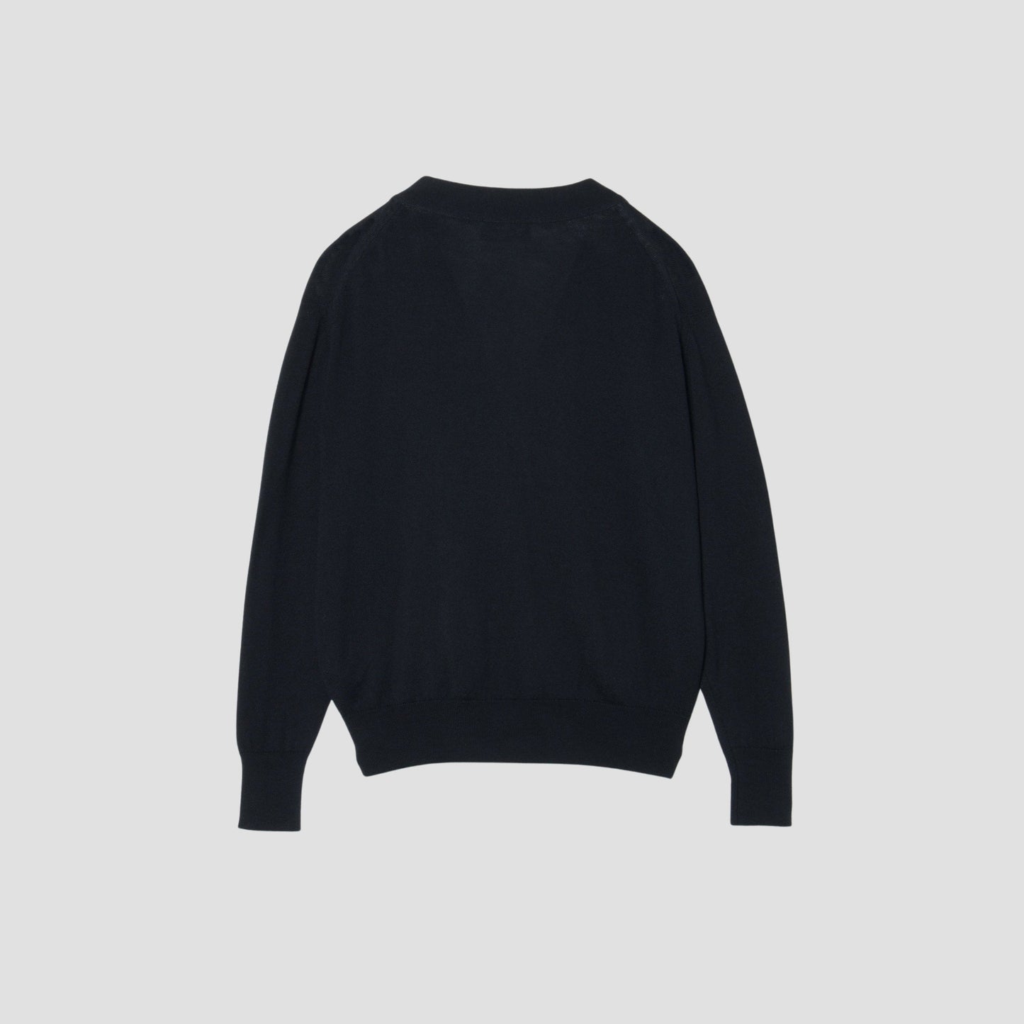 MERINO V NECK CARDIGAN KNIT