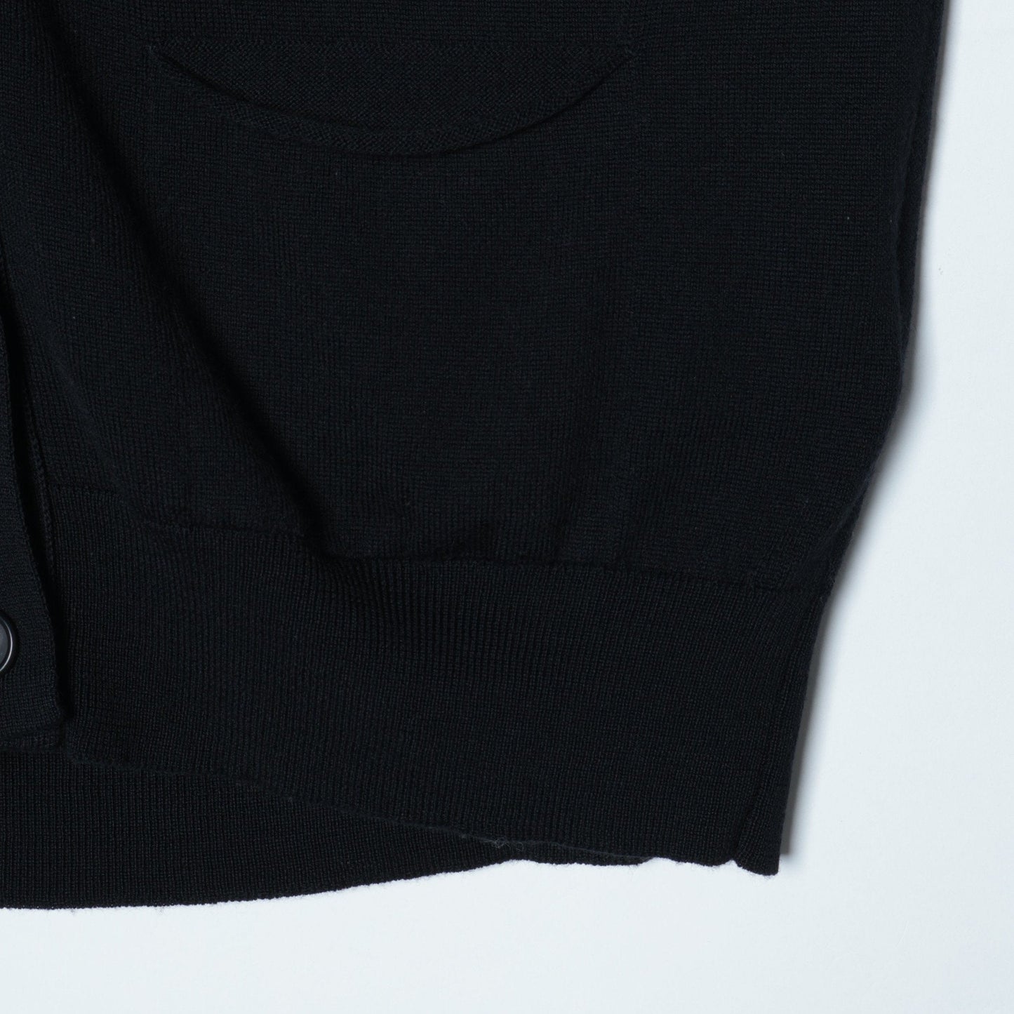 MERINO V NECK CARDIGAN KNIT