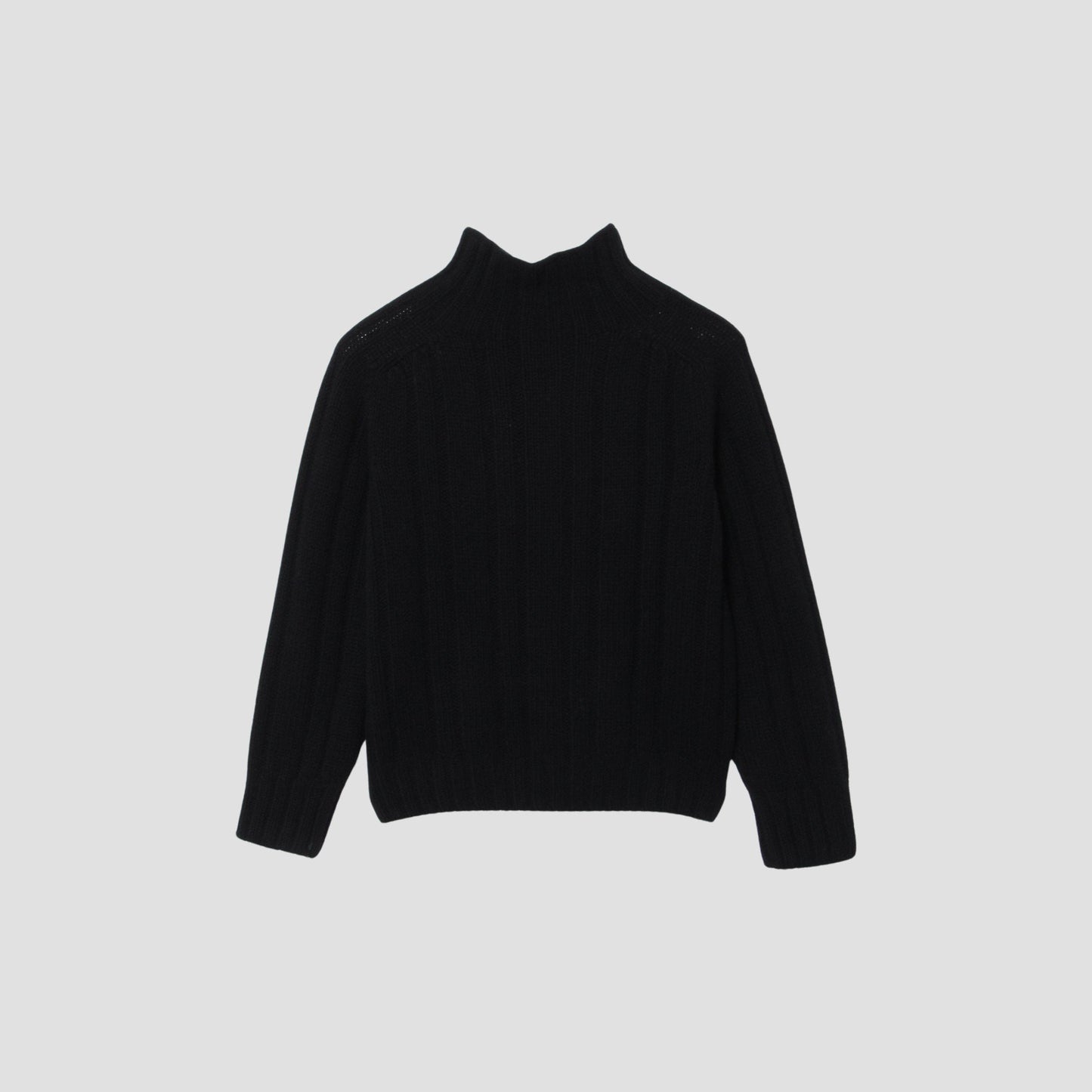 HICK NECK RIBBED JUMPER KNIT
