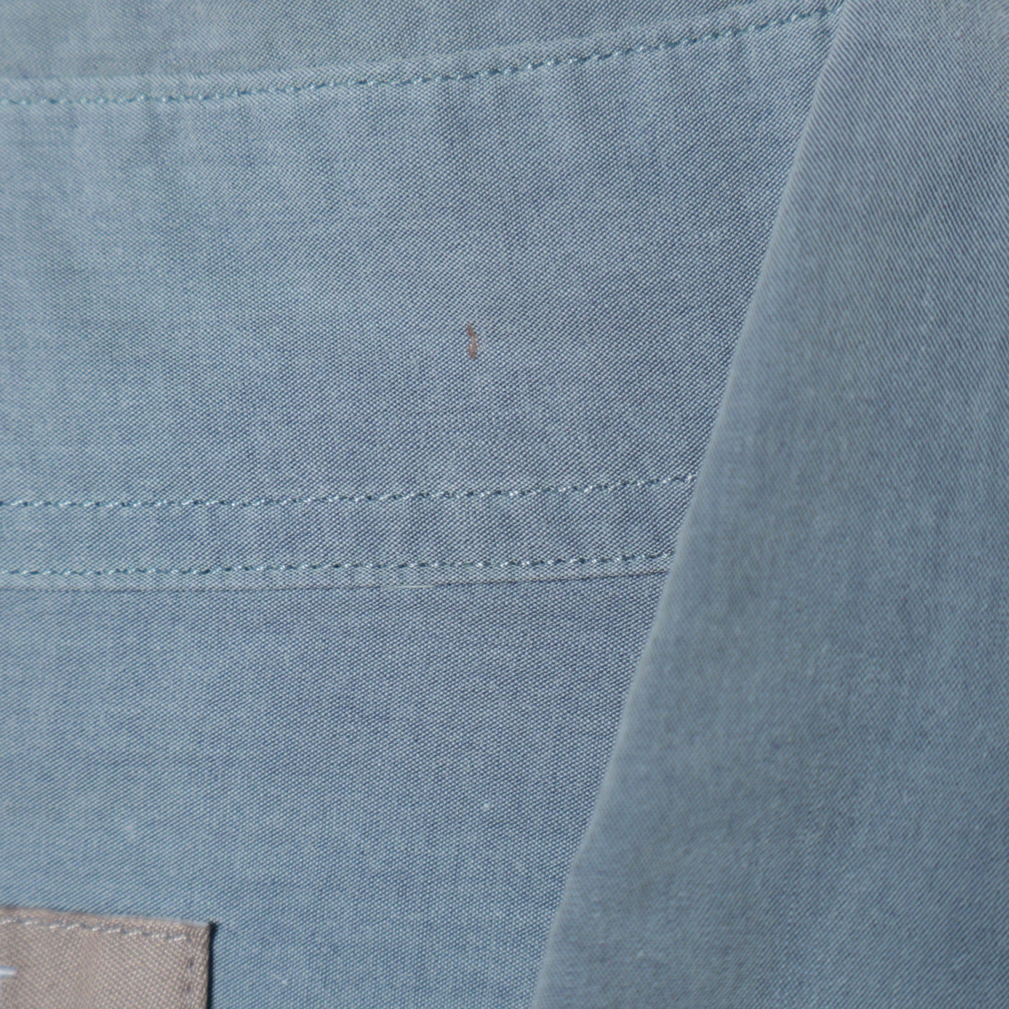 FINE COTTON CHAMBRAY SHIRT