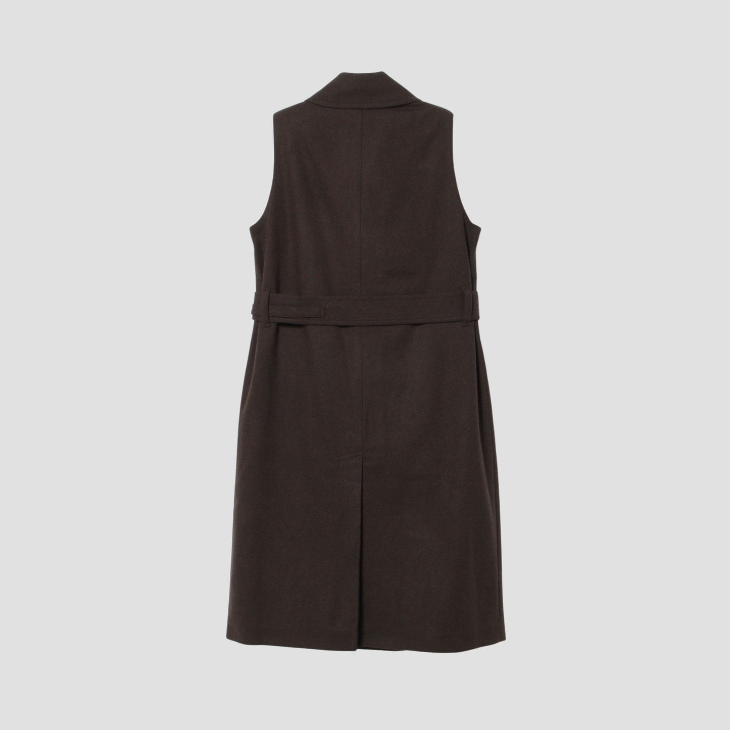 DRY WOOL TWILL DRESS