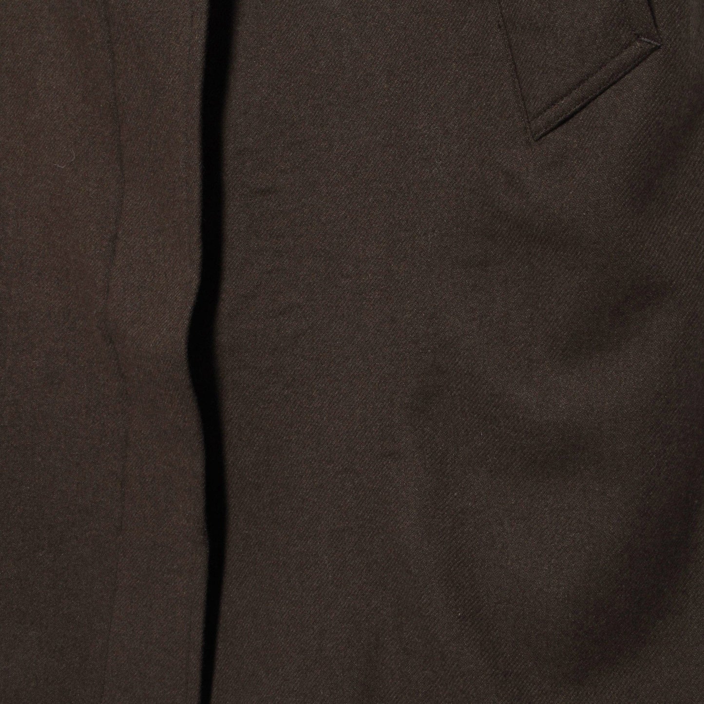 DRY WOOL TWILL DRESS