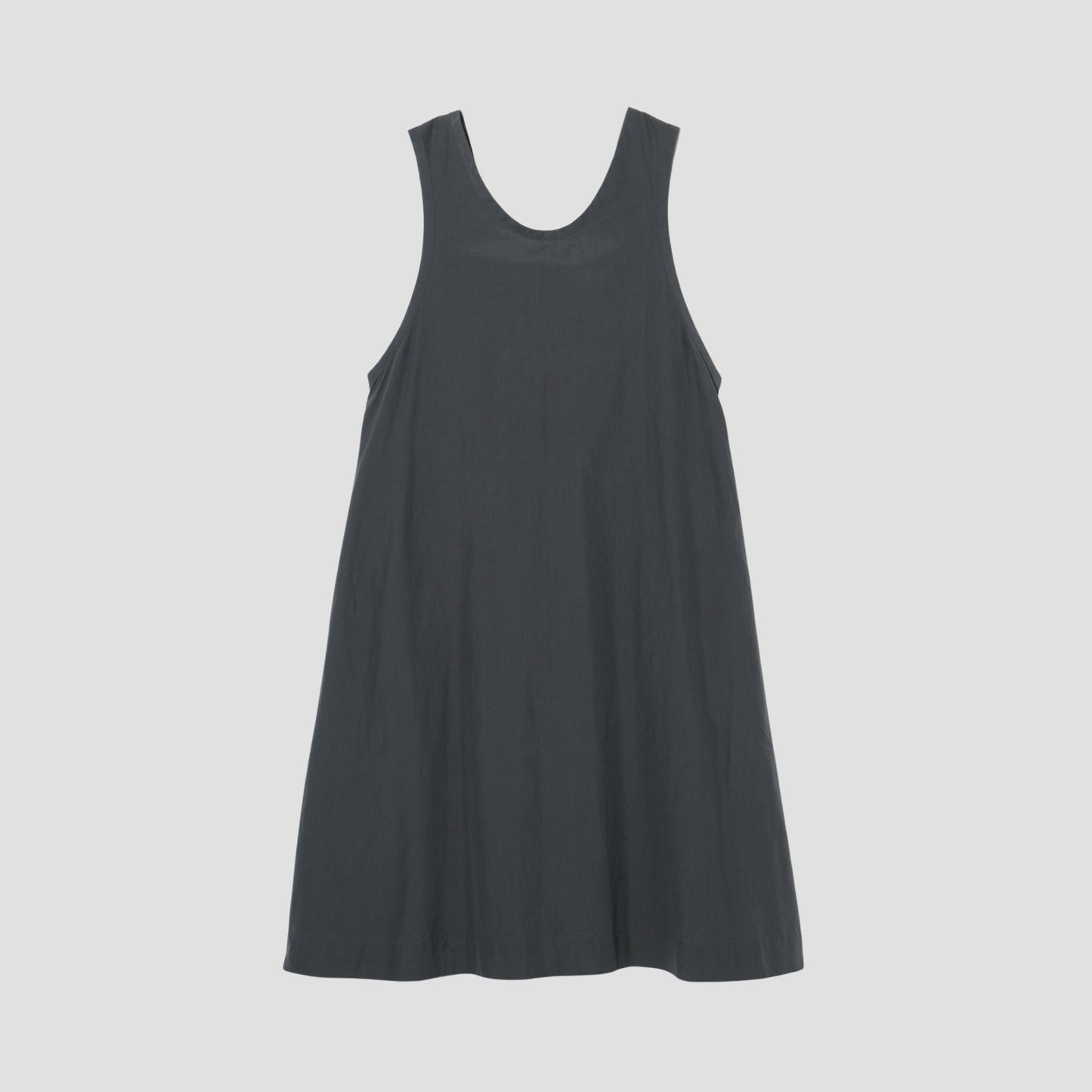 SILK COTTON POPLIN DRESS