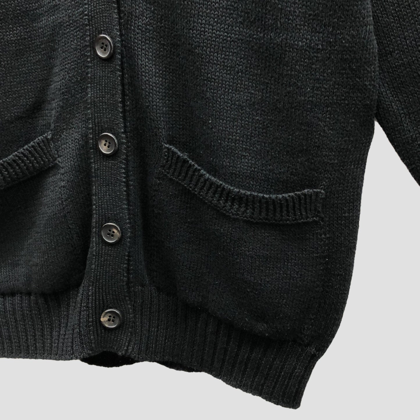 LINEN COTTON SILK CARDIGAN KNIT
