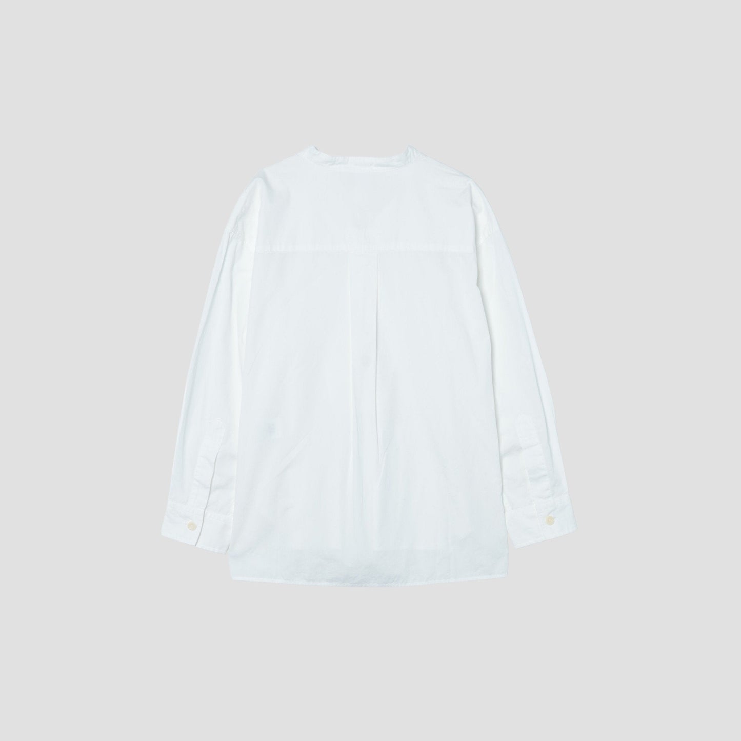 GARMENT DYE COTTON POPLIN SHIRT