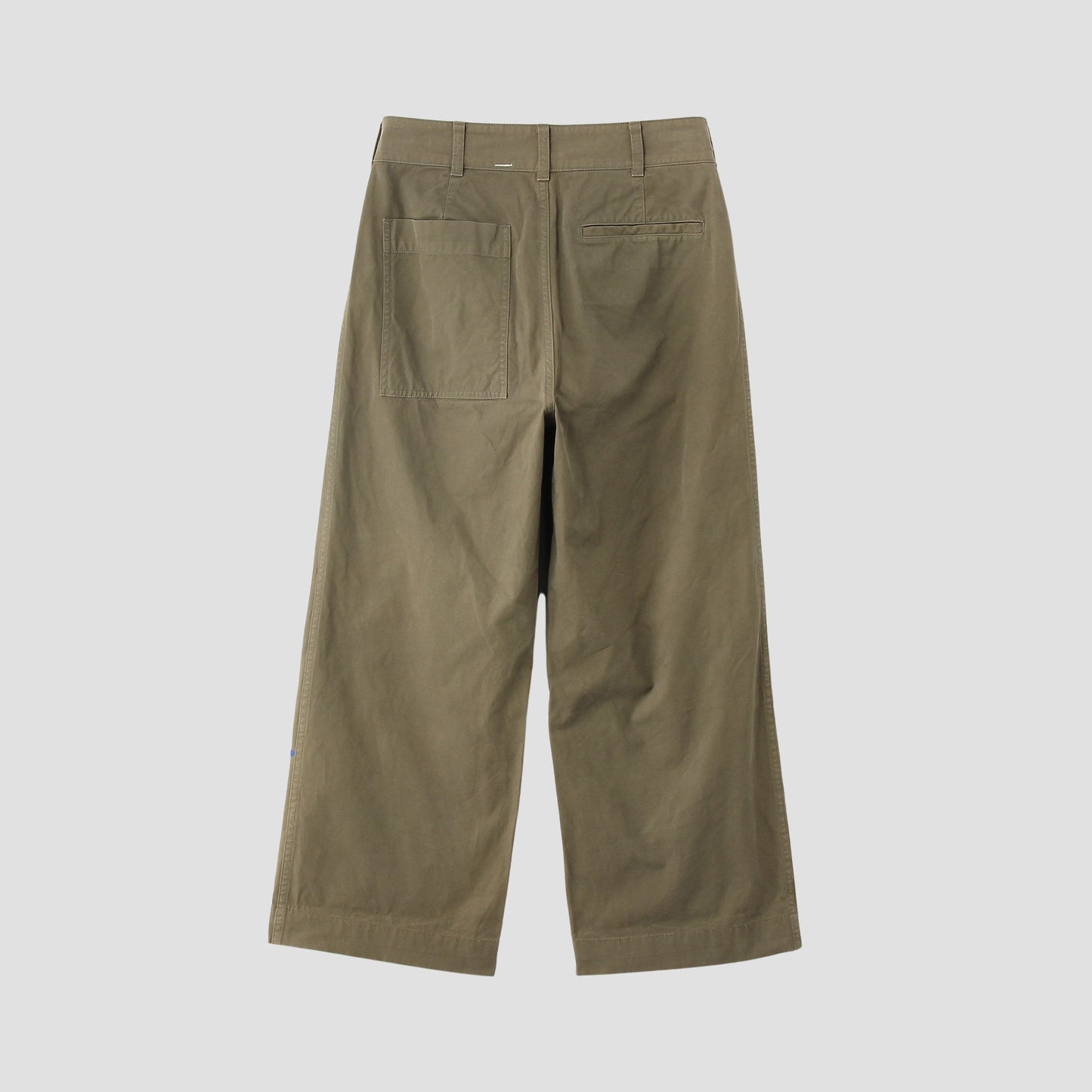 DRY COTTON CANVAS TROUSERS
