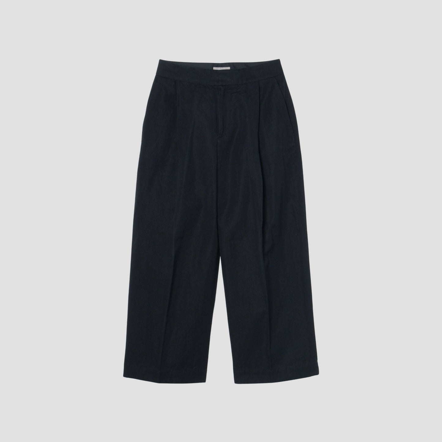 COTTON LINEN TWILL TROUSERS