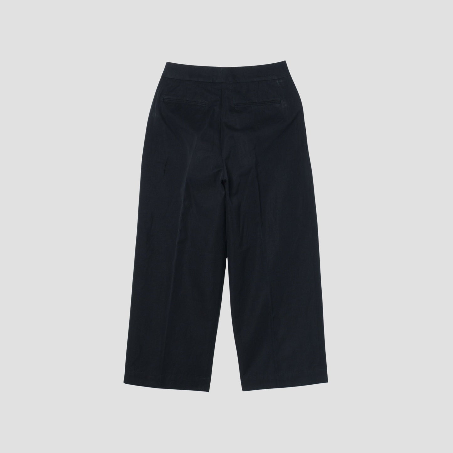 COTTON LINEN TWILL TROUSERS