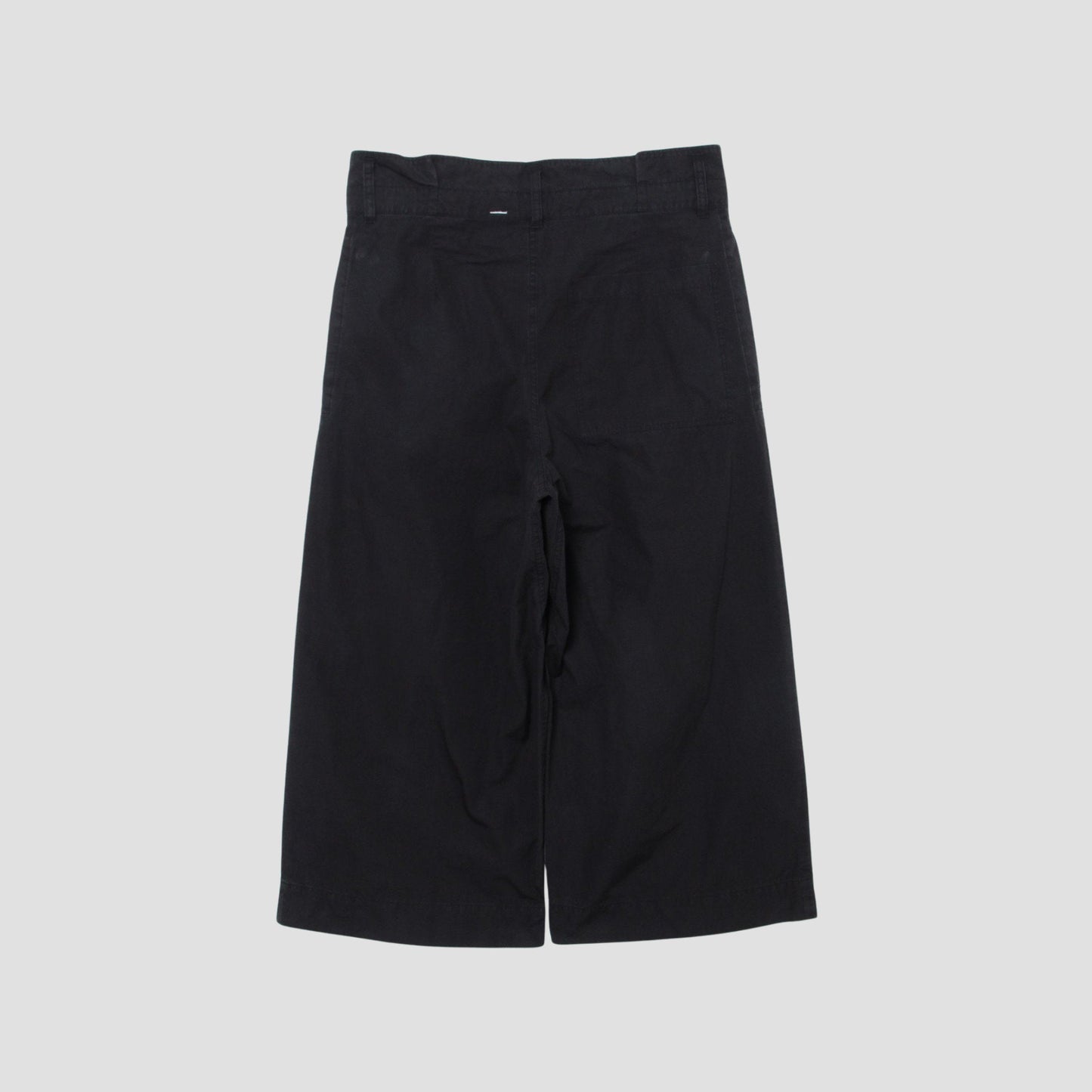 COTTON RAMIE TOUGH POPLIN TROUSERS