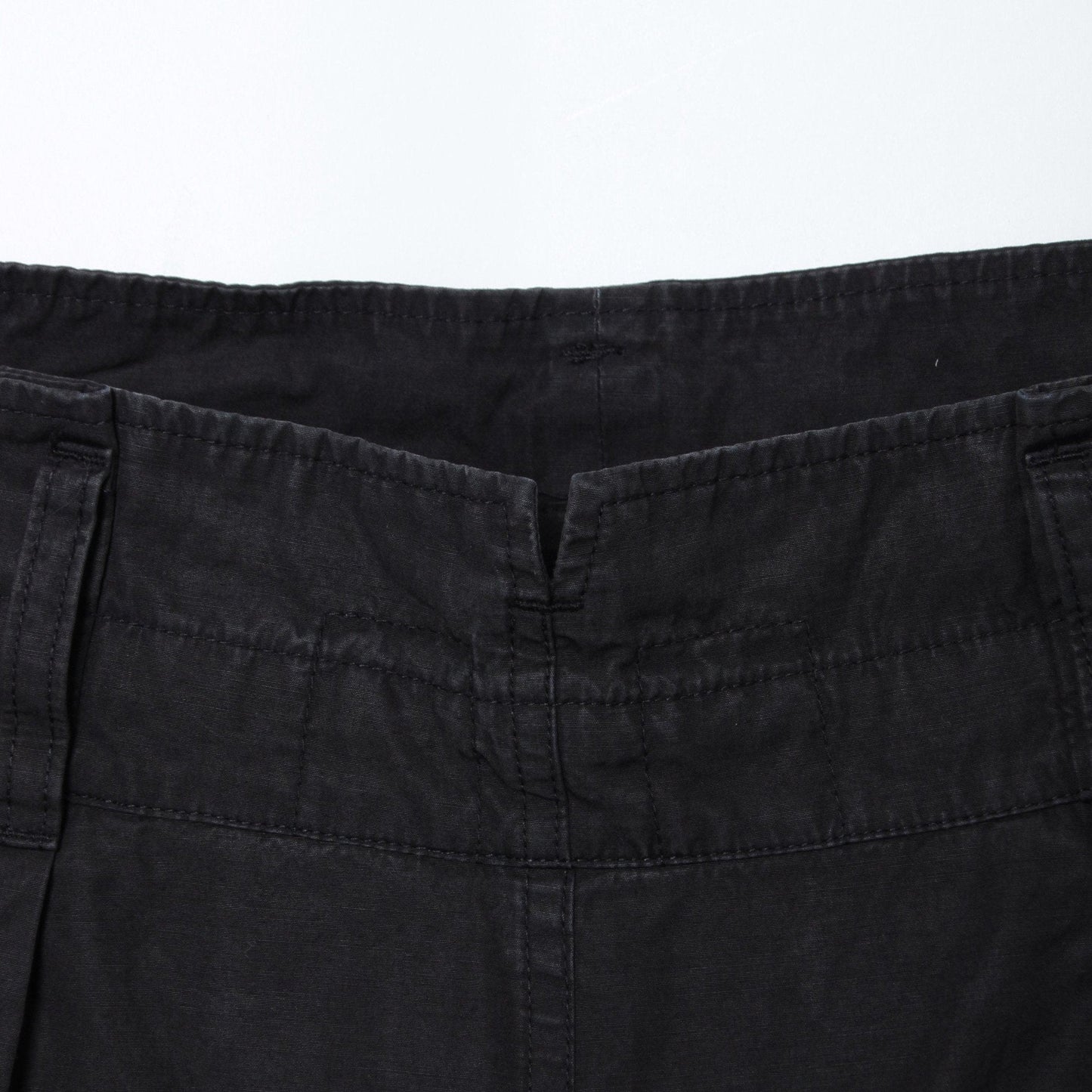 COTTON RAMIE TOUGH POPLIN TROUSERS