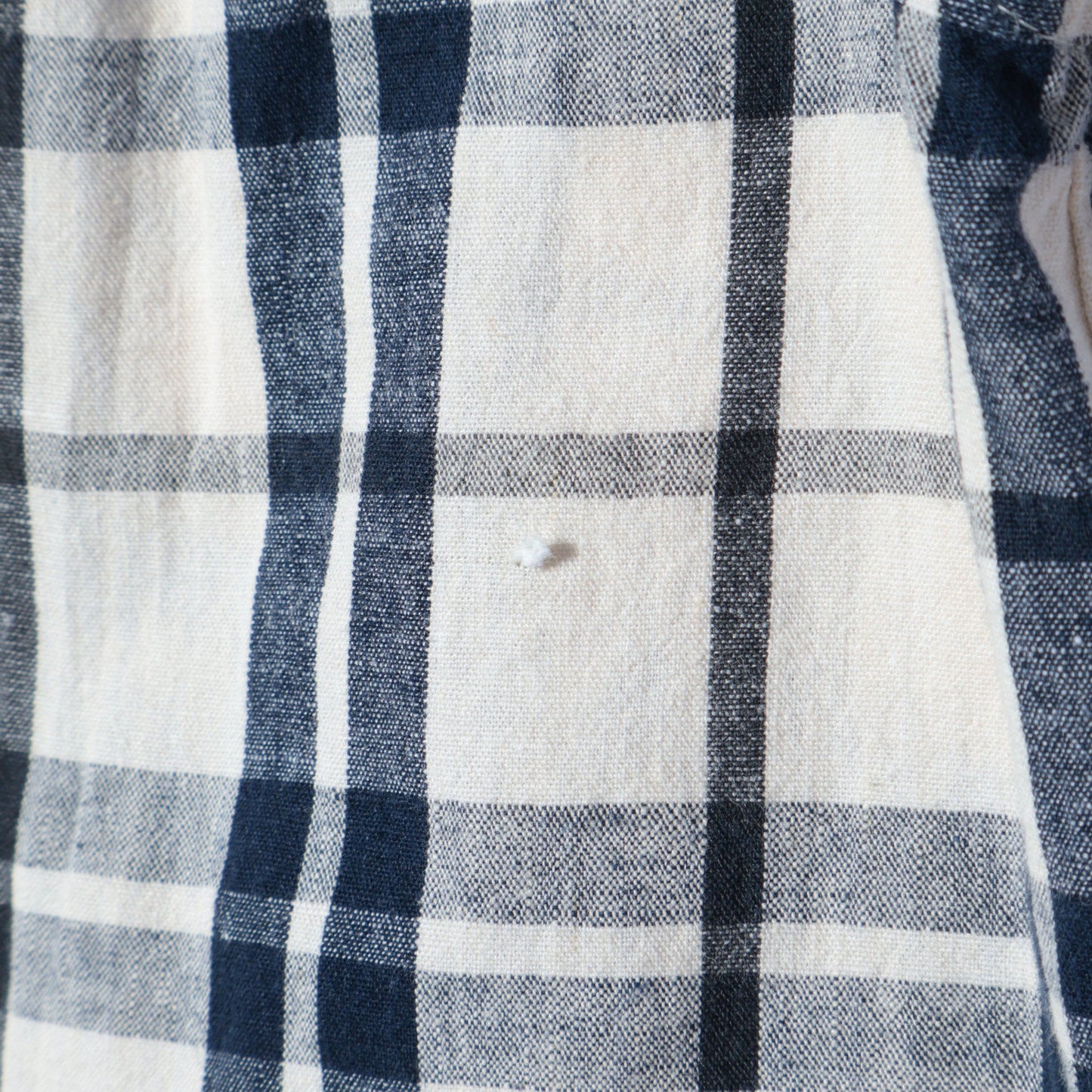 ROUGH COTTON LINEN SHIRTING