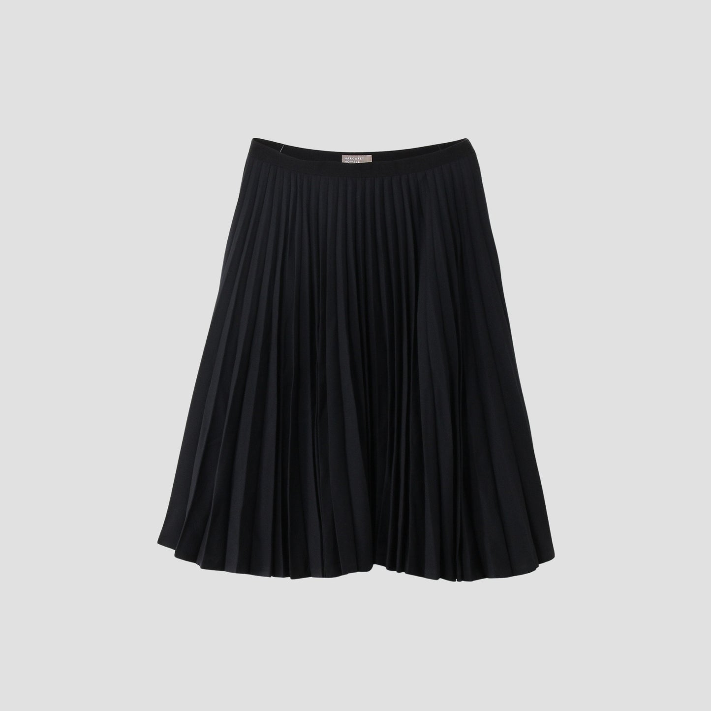FINE WOOL TWILL SKIRT