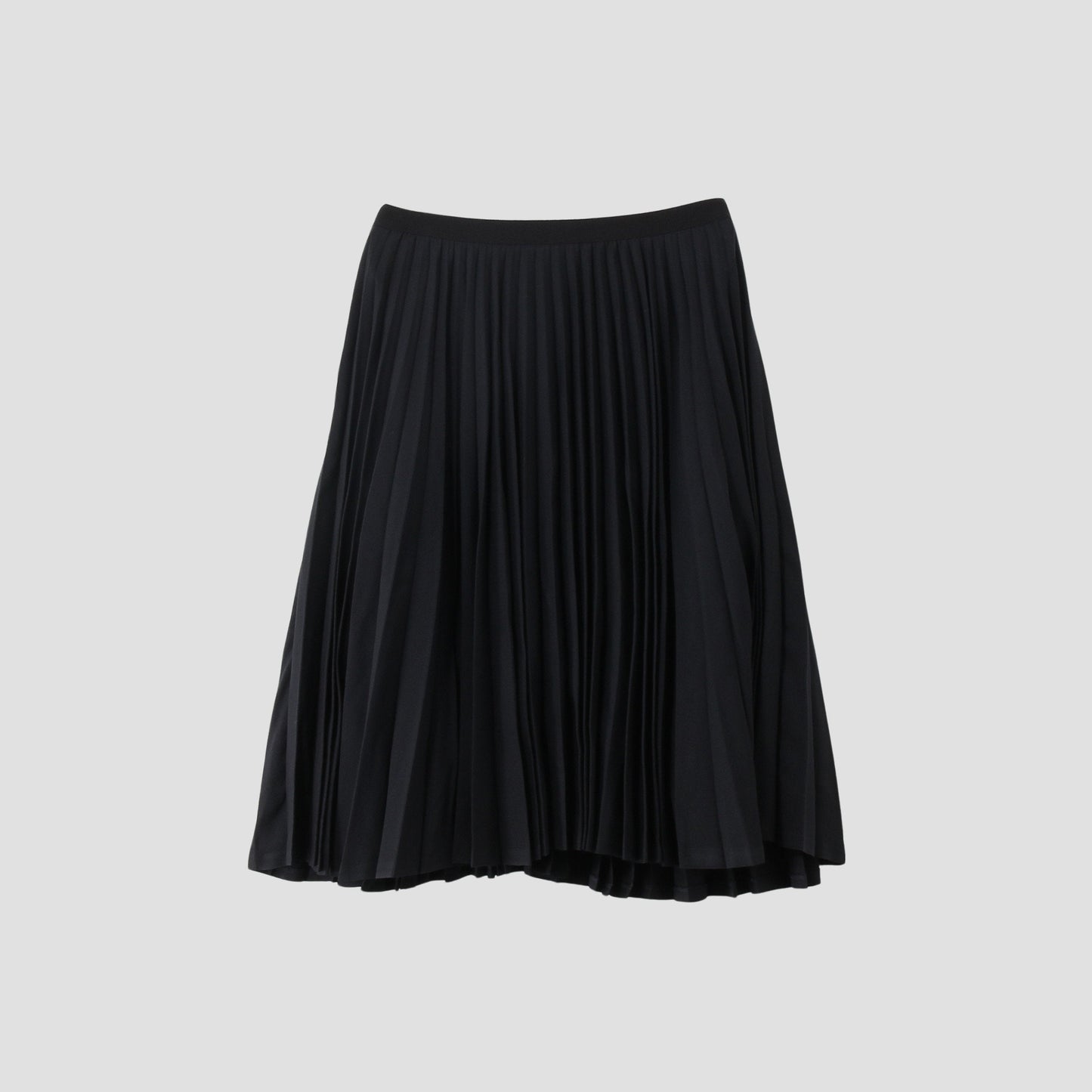 FINE WOOL TWILL SKIRT