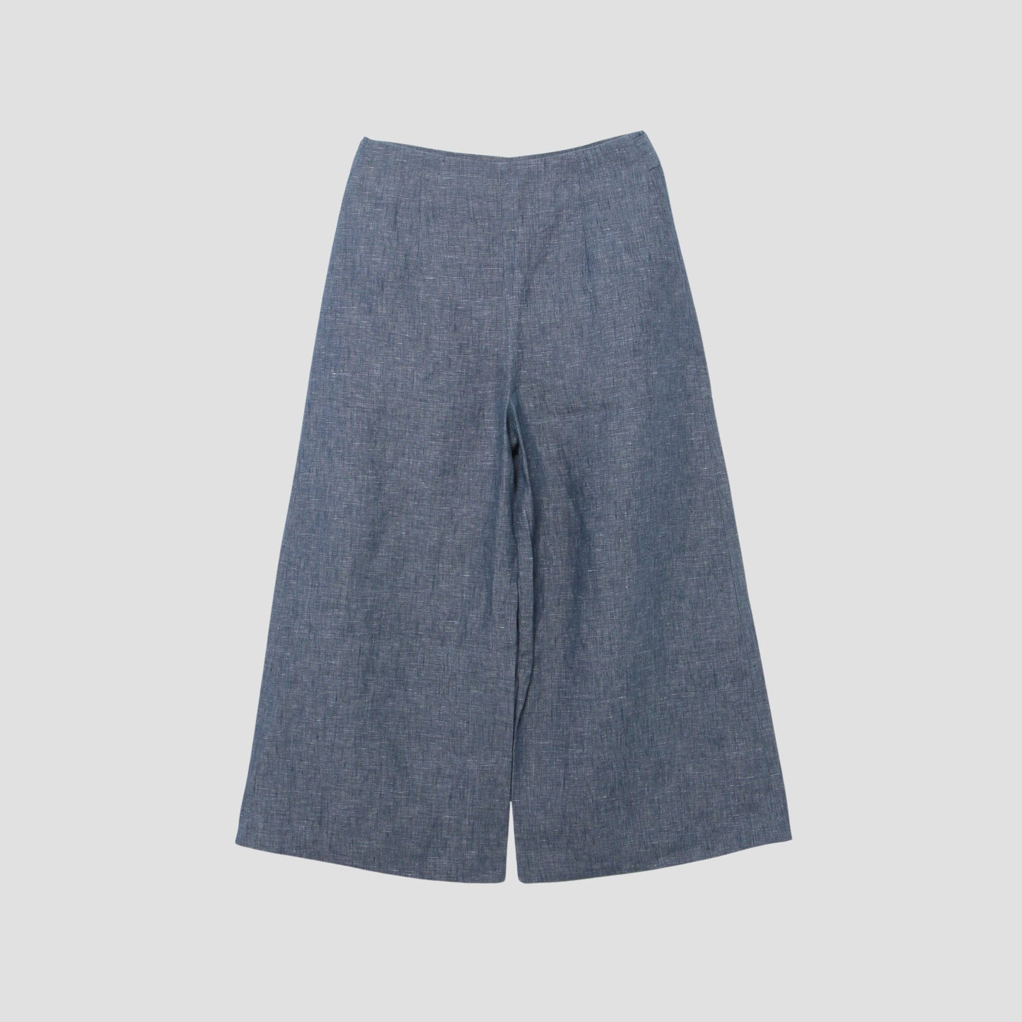 LINEN CHAMBRAY TROUSERS