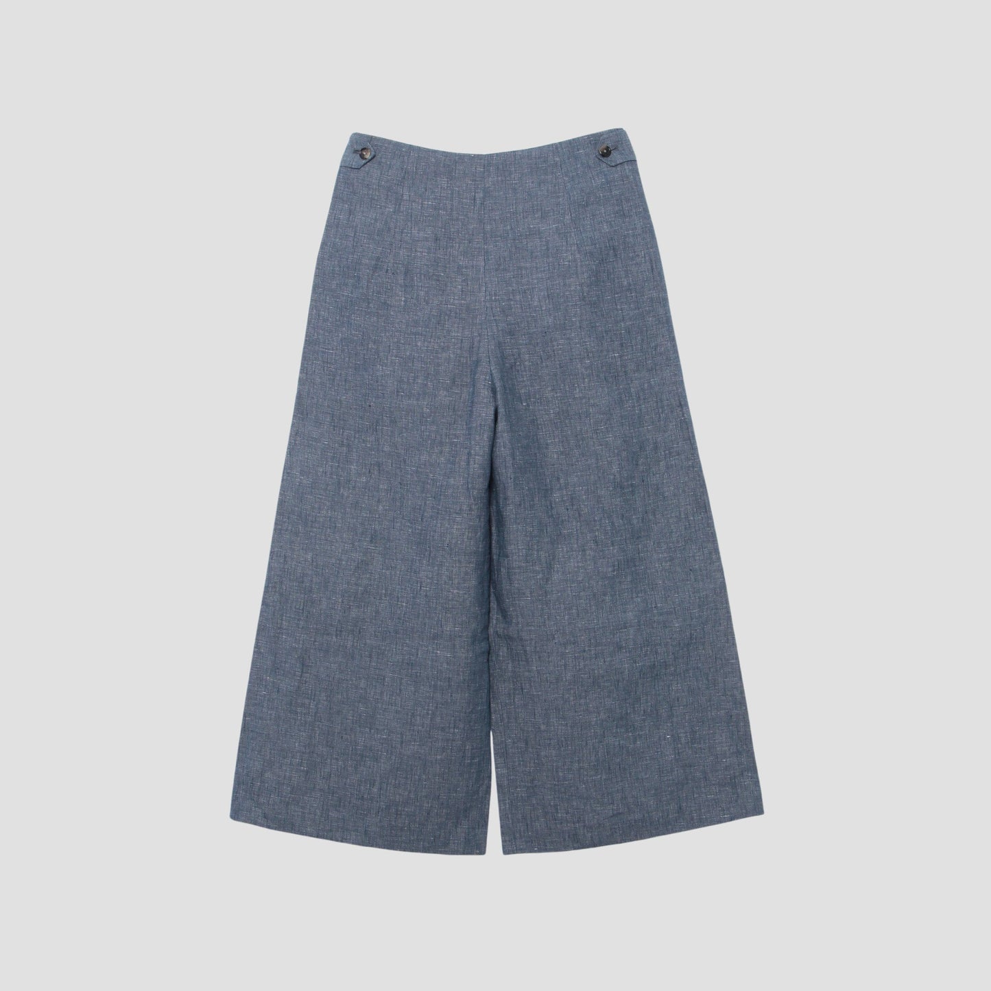 LINEN CHAMBRAY TROUSERS