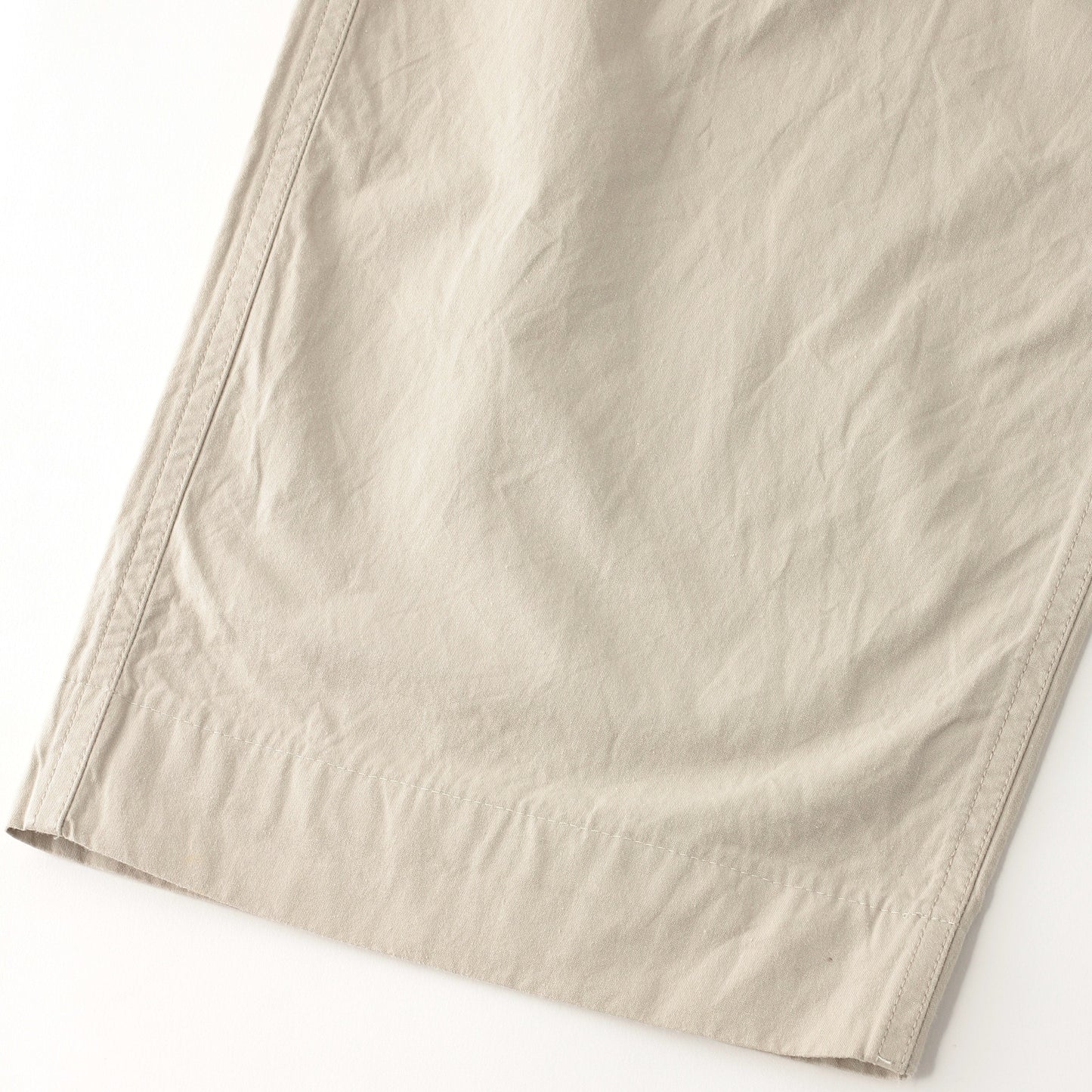 VINTAGE COTTON PLAINWEAVE TROUSERS