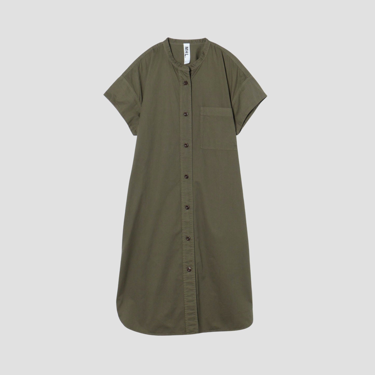 SUPERFINE COTTON TWILL DRESS