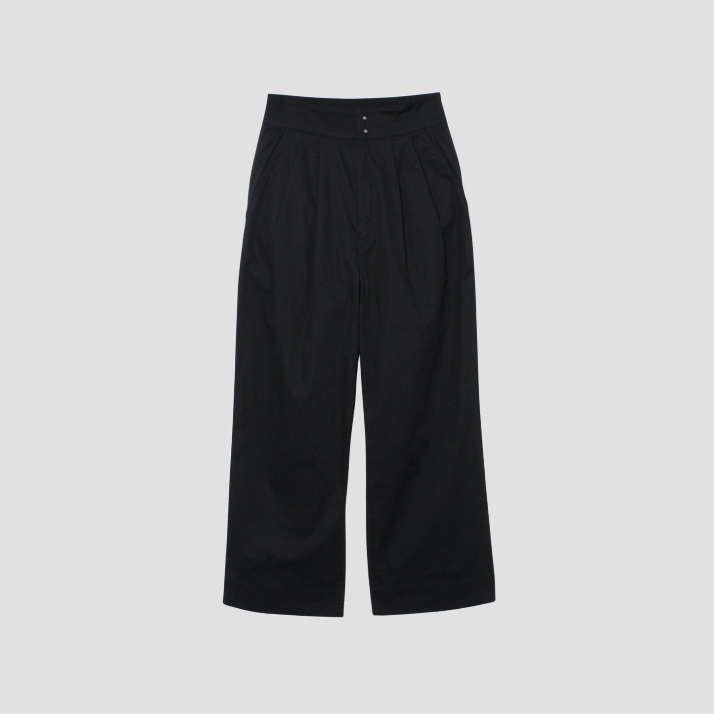 SOFT DENSE COTTON TROUSERS