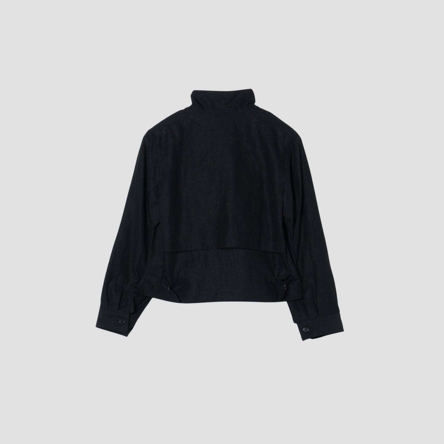 DENSE LINEN POPLIN BLOUSON