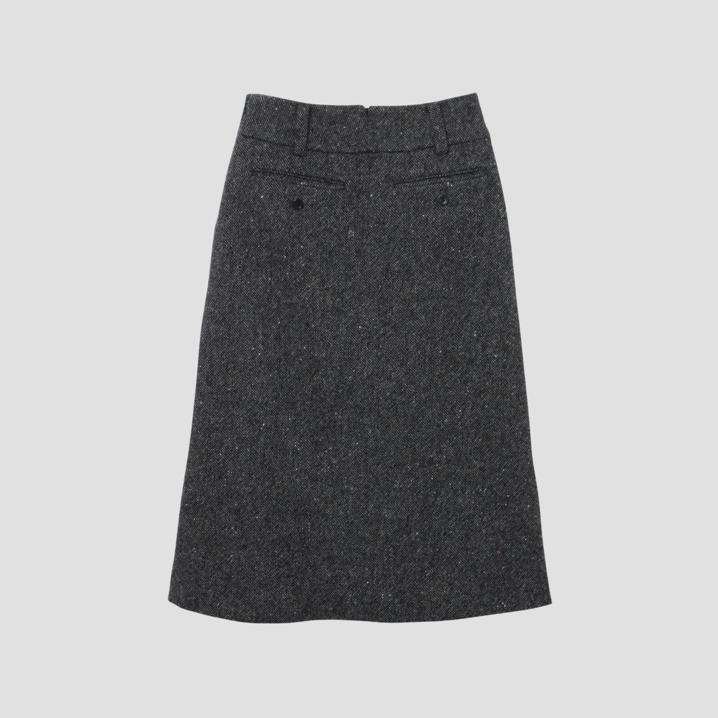 WOOL TWEED SKIRT