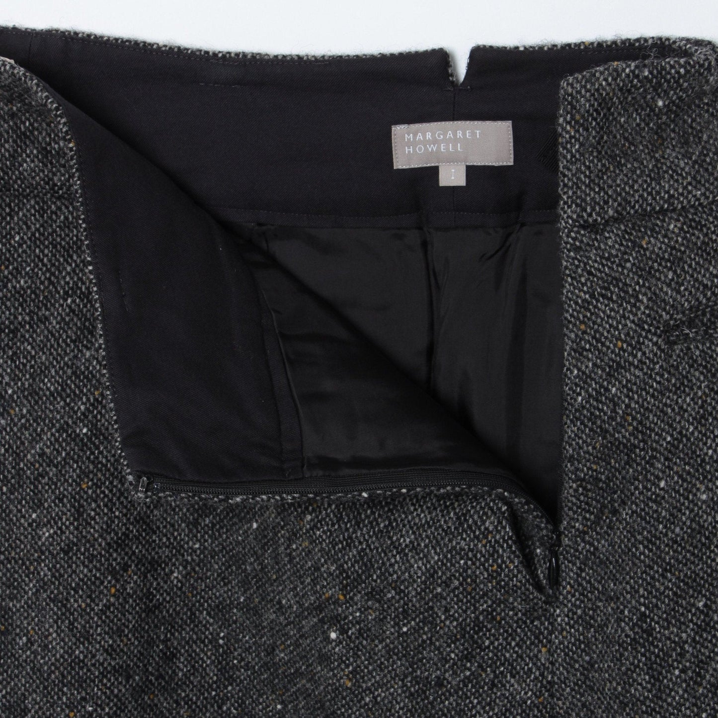 WOOL TWEED SKIRT