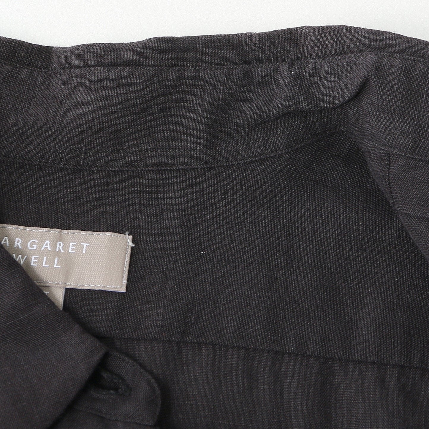 PLAIN WEAVE LINEN SHIRT