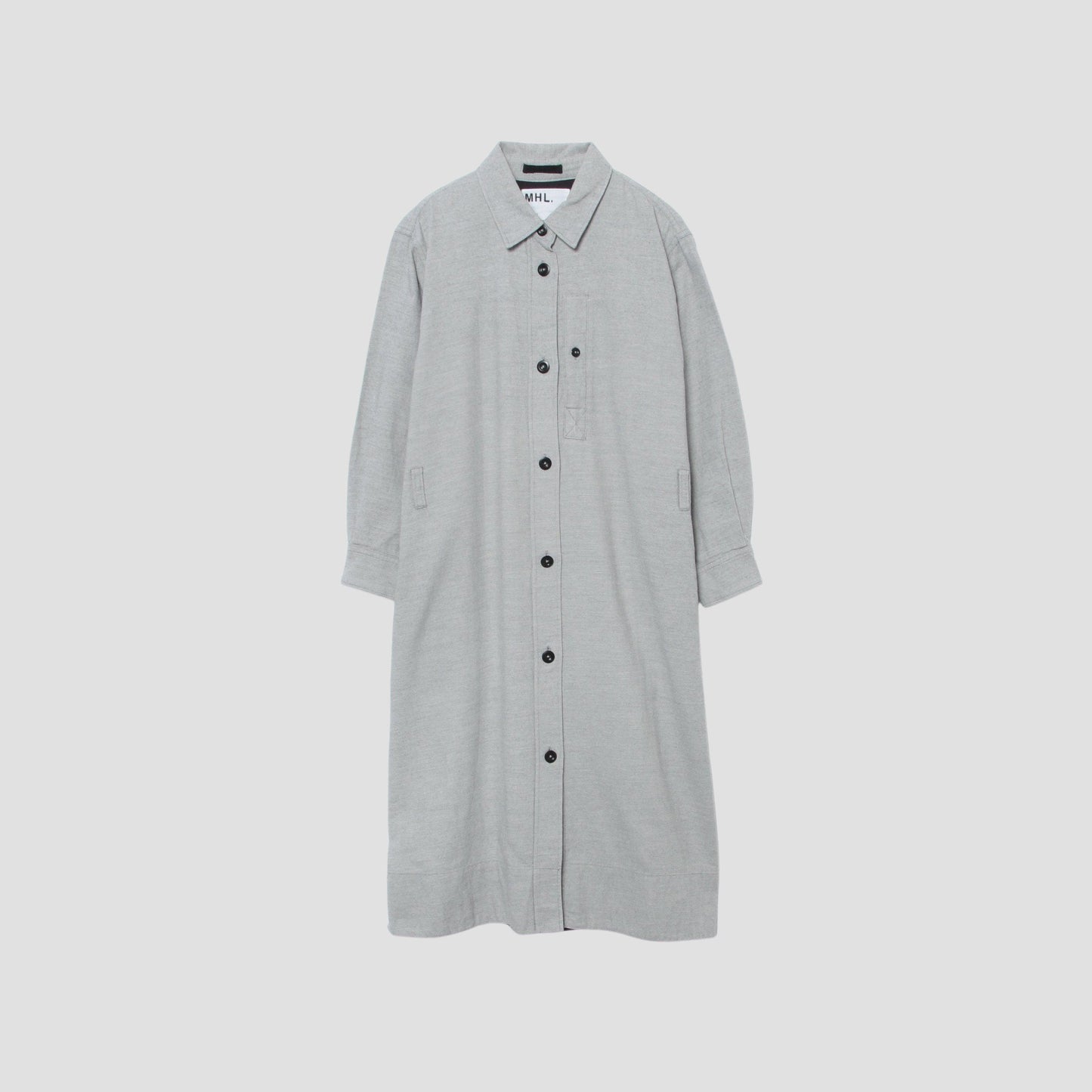 JAPANESE WOOL SHIRTING DRESS
