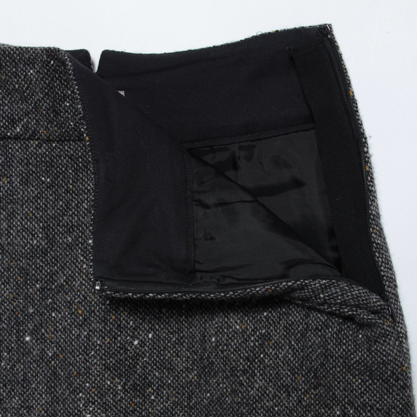 WOOL TWEED SKIRT