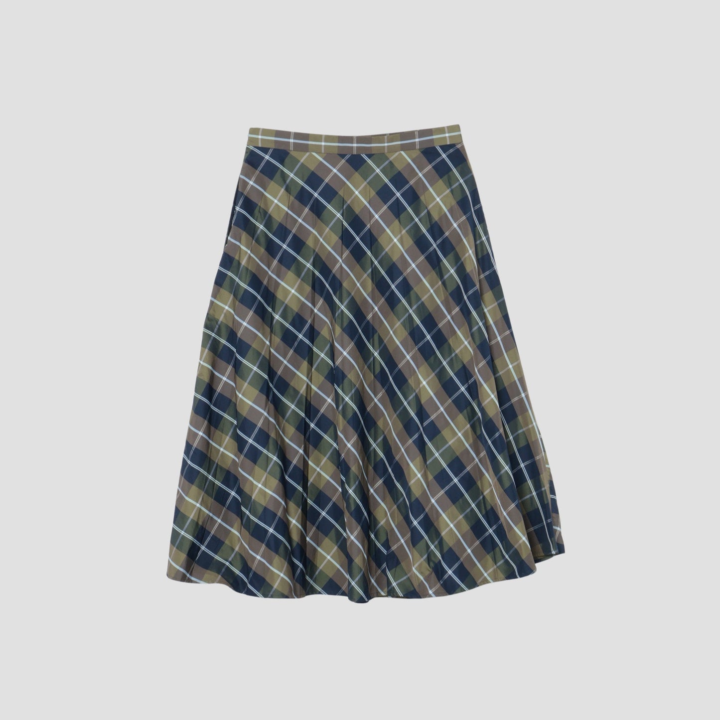 WINDOWPANE CHECK SKIRT