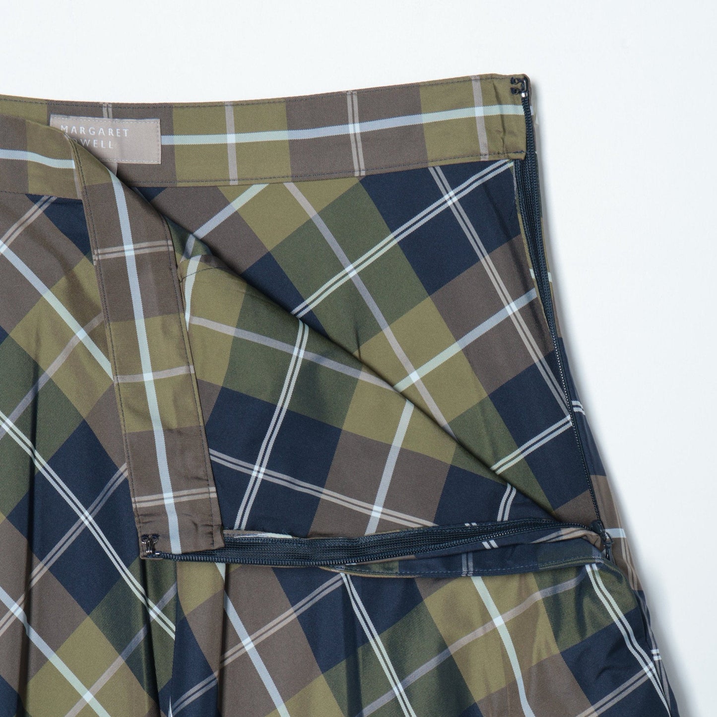 WINDOWPANE CHECK SKIRT