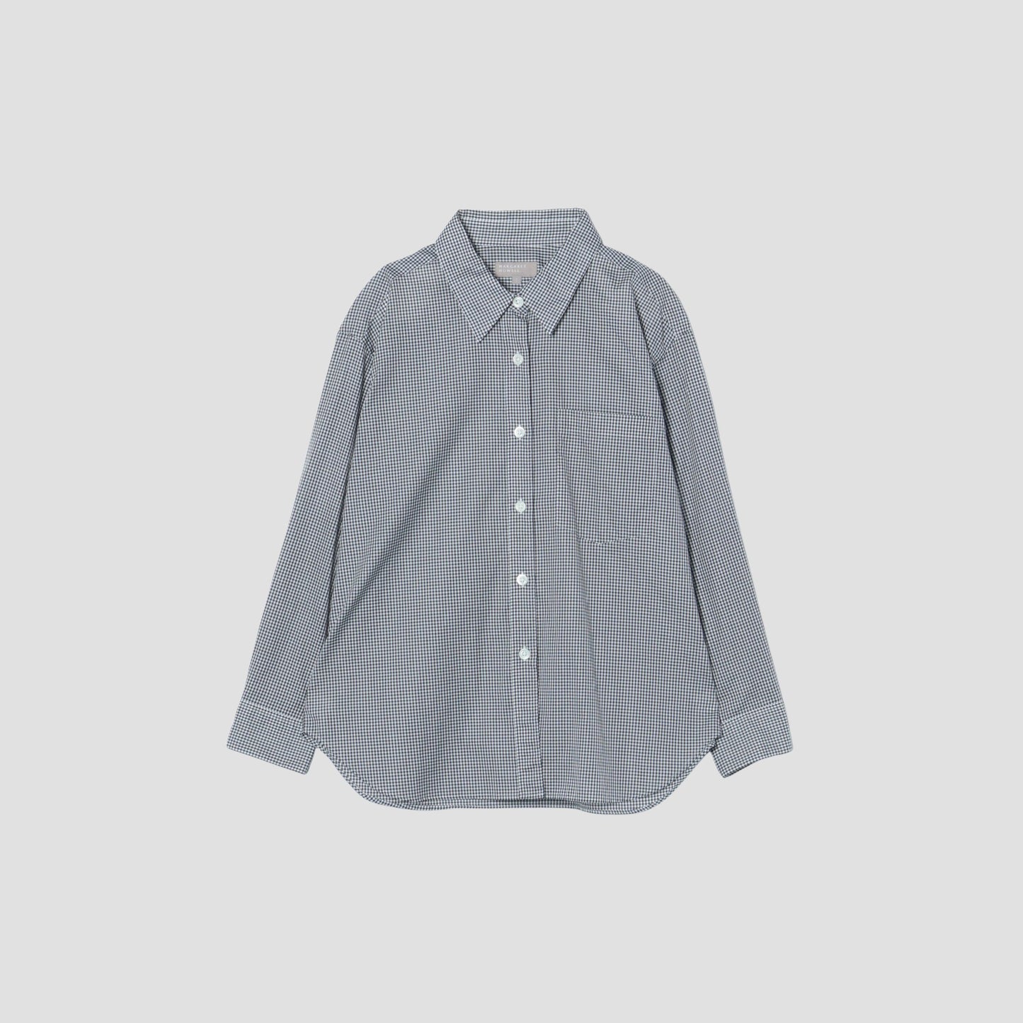SUPERFINE COTTON GINGHAM SHIRT