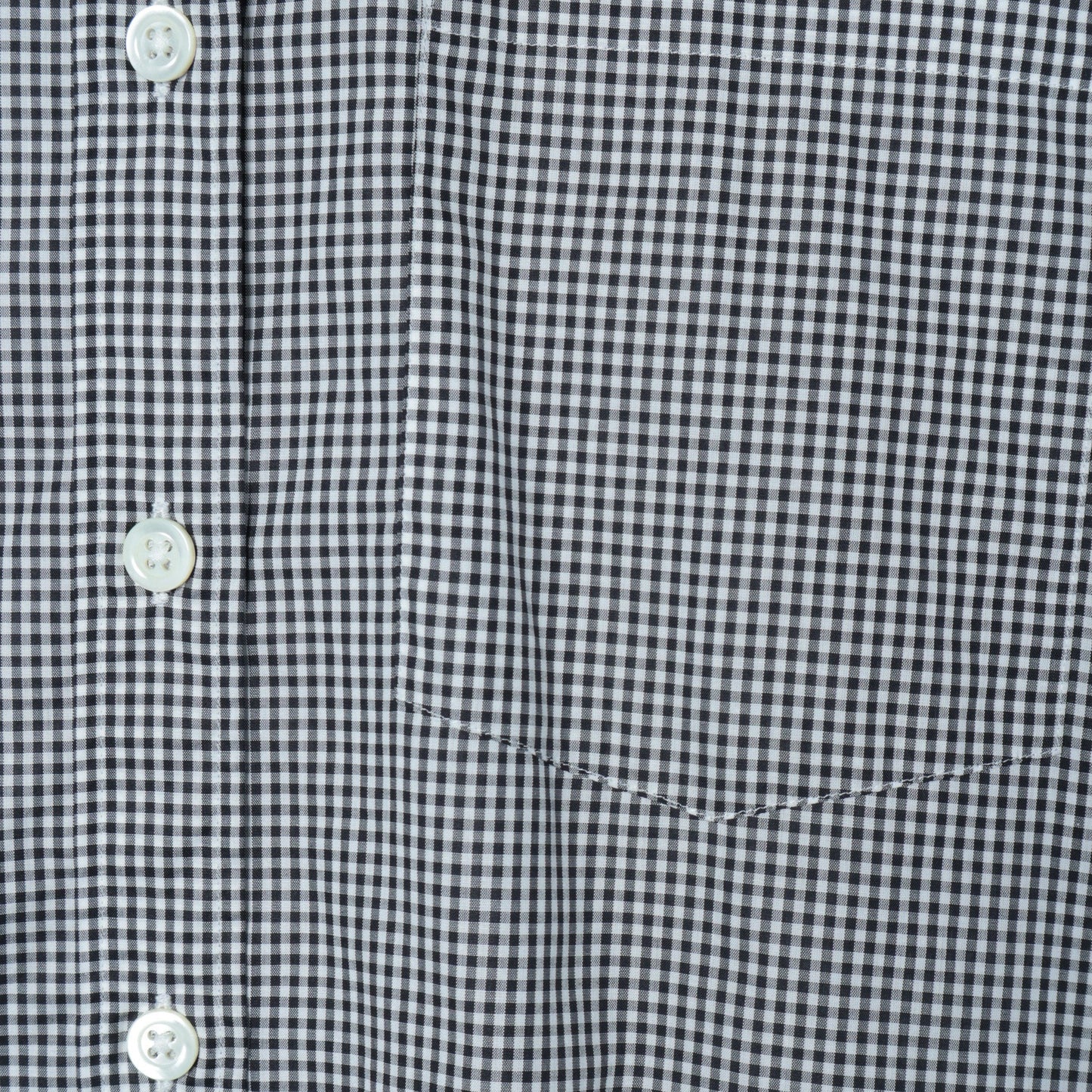 SUPERFINE COTTON GINGHAM SHIRT