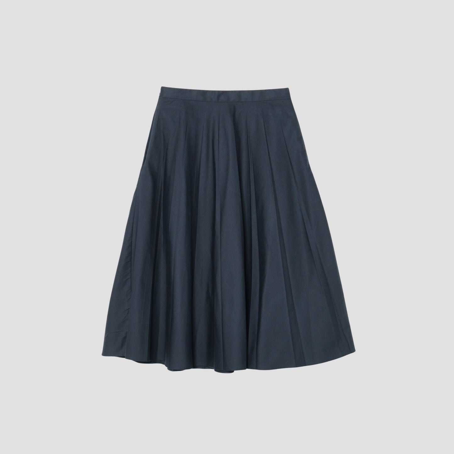 COTTON POLYESTER TWILL SKIRT