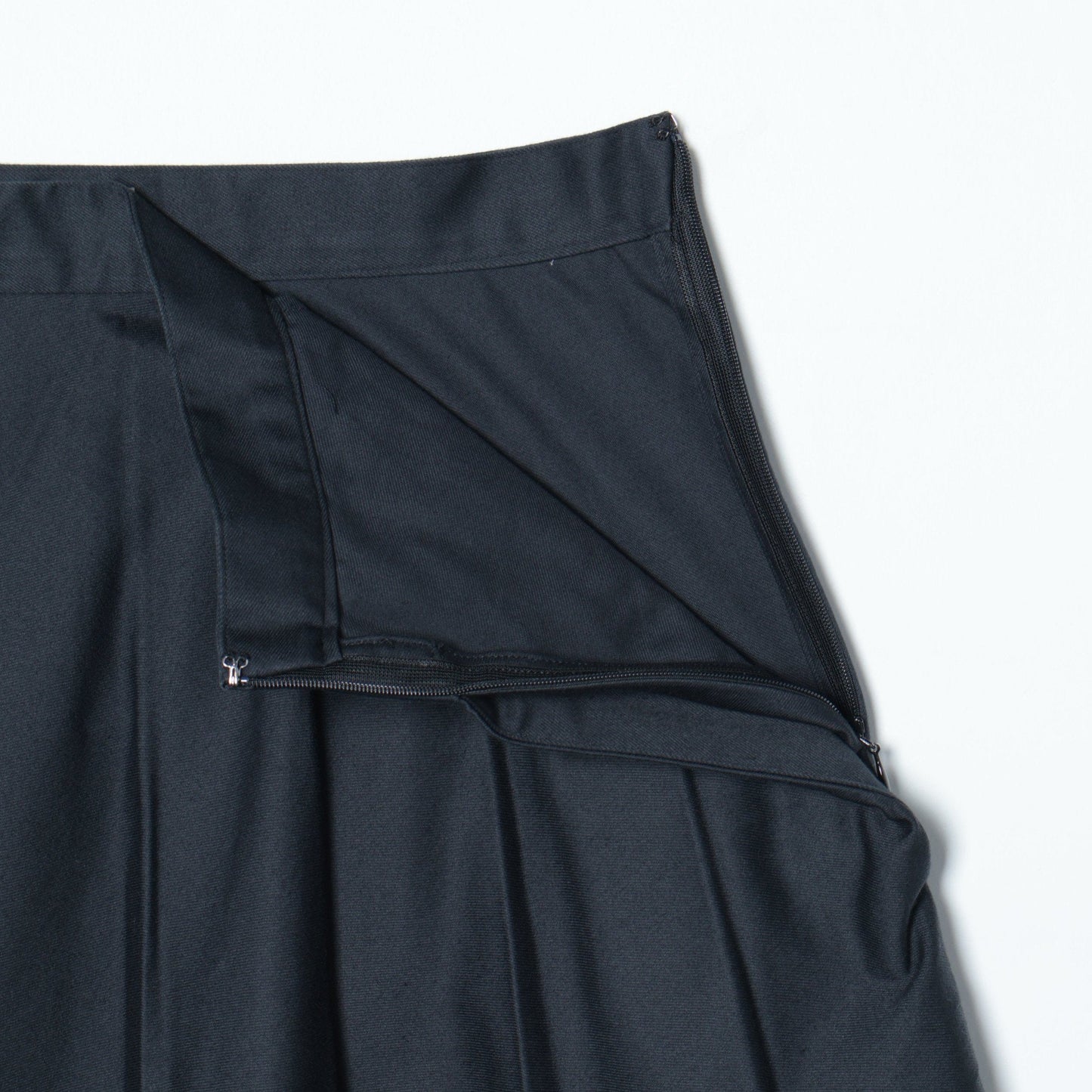 COTTON POLYESTER TWILL SKIRT