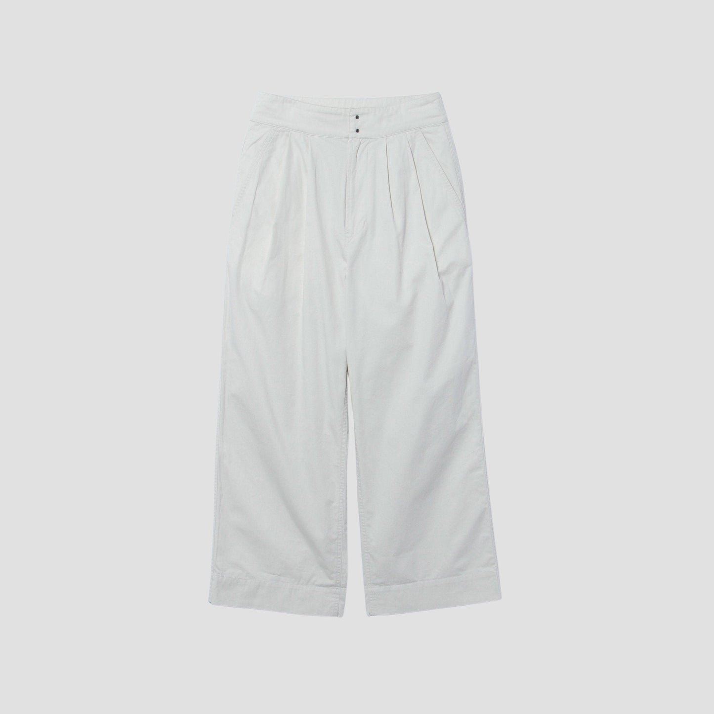 SOFT DENSE COTTON TROUSERS