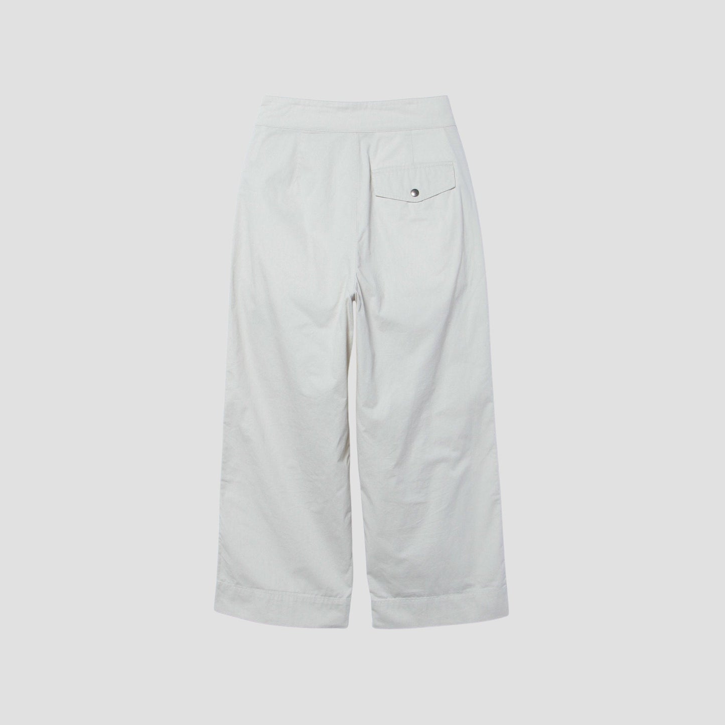 SOFT DENSE COTTON TROUSERS