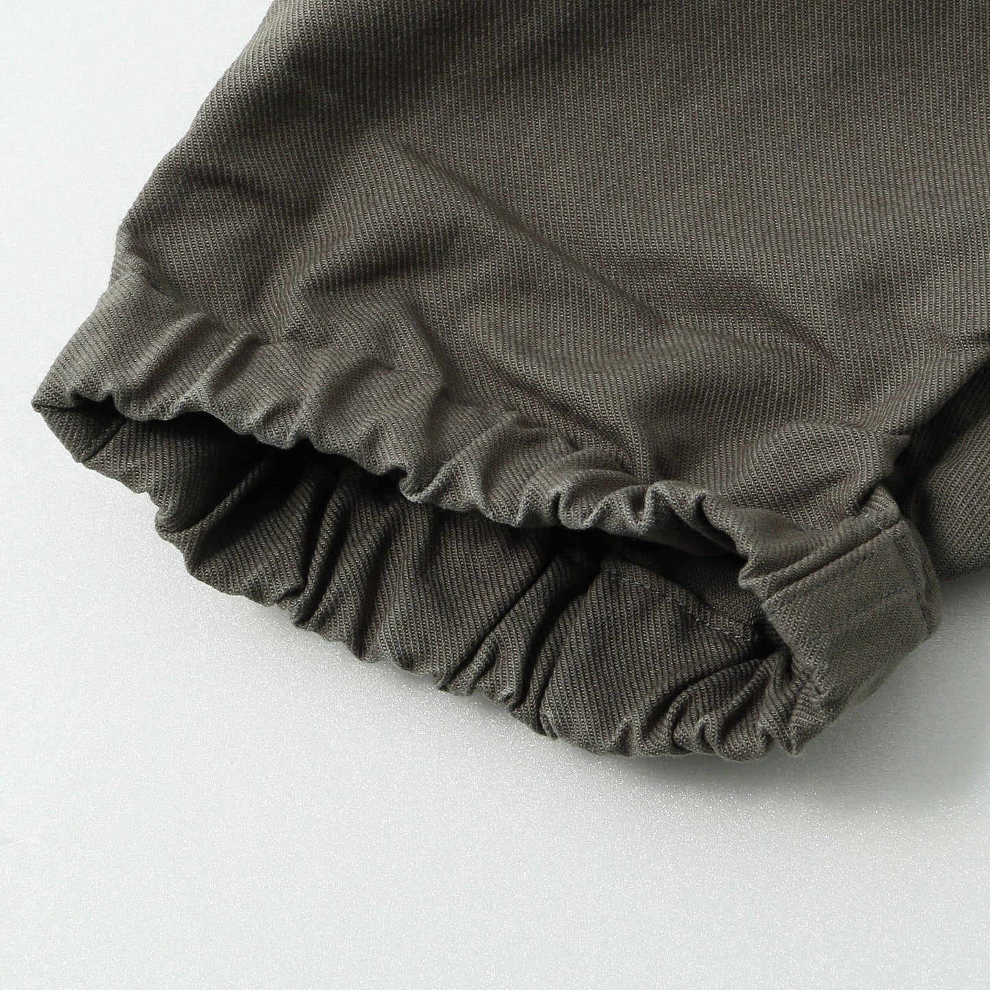 ORGANIC COTTON GABARDINE TROUSERS