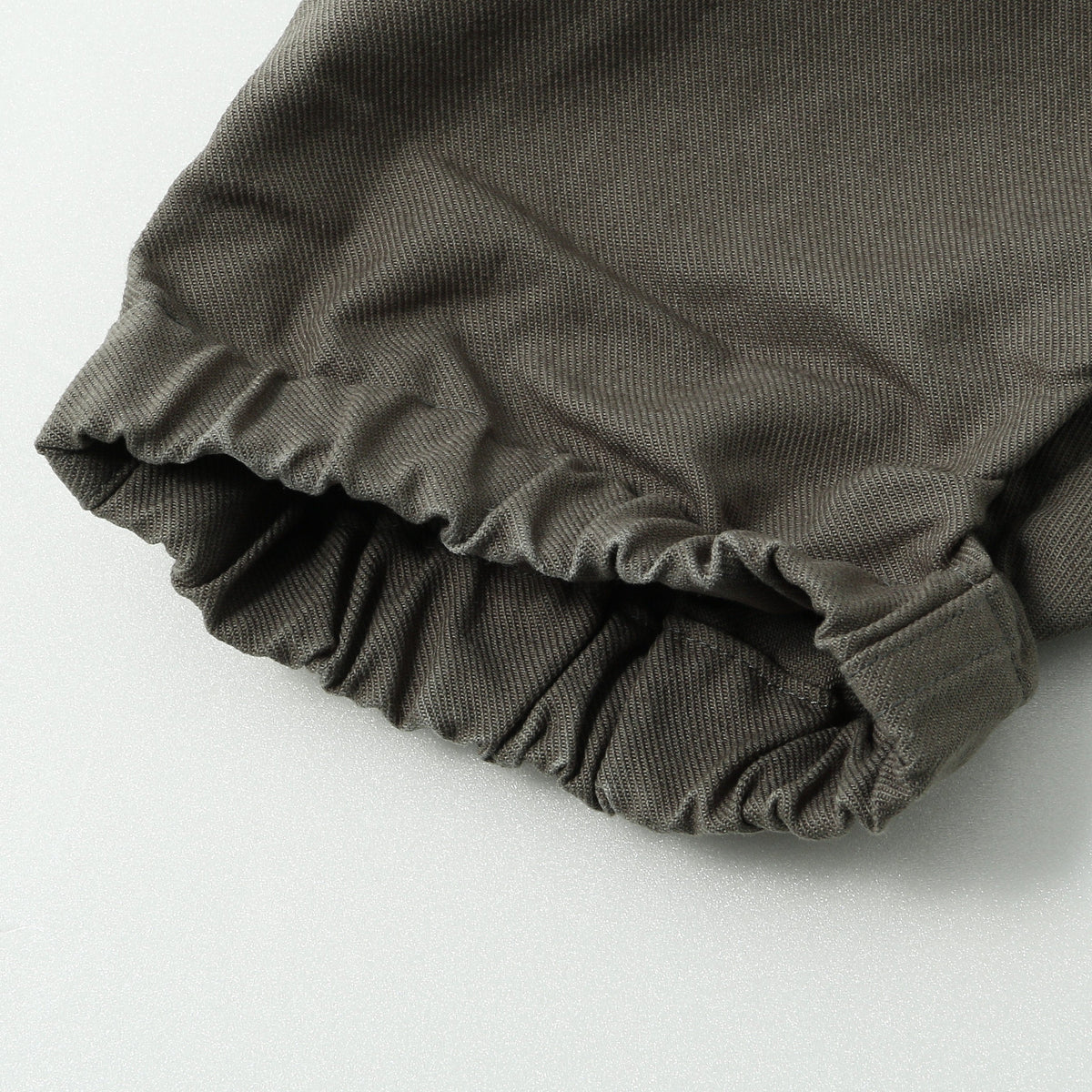 ORGANIC COTTON GABARDINE TROUSERS