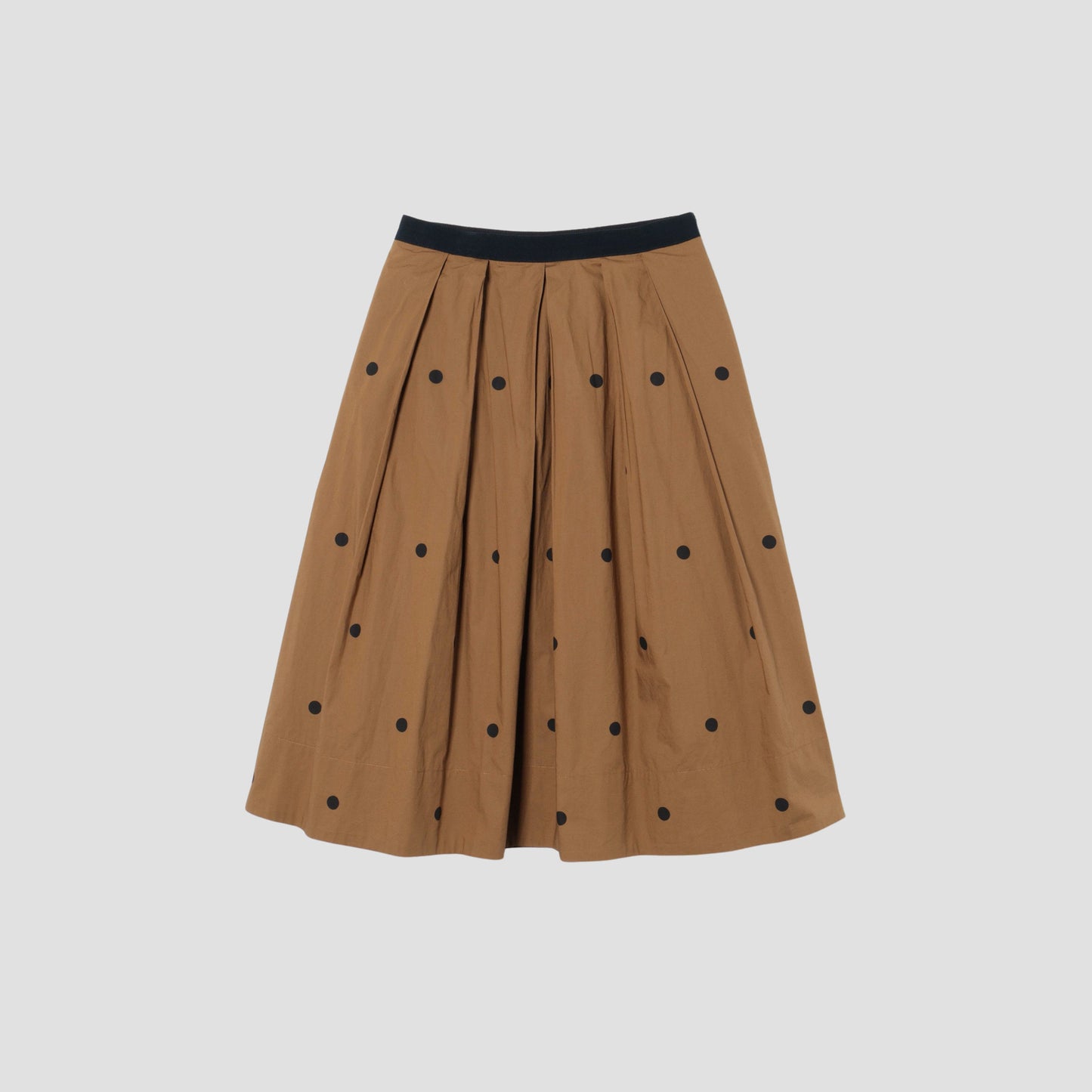 BIG SPOT COTTON SKIRT