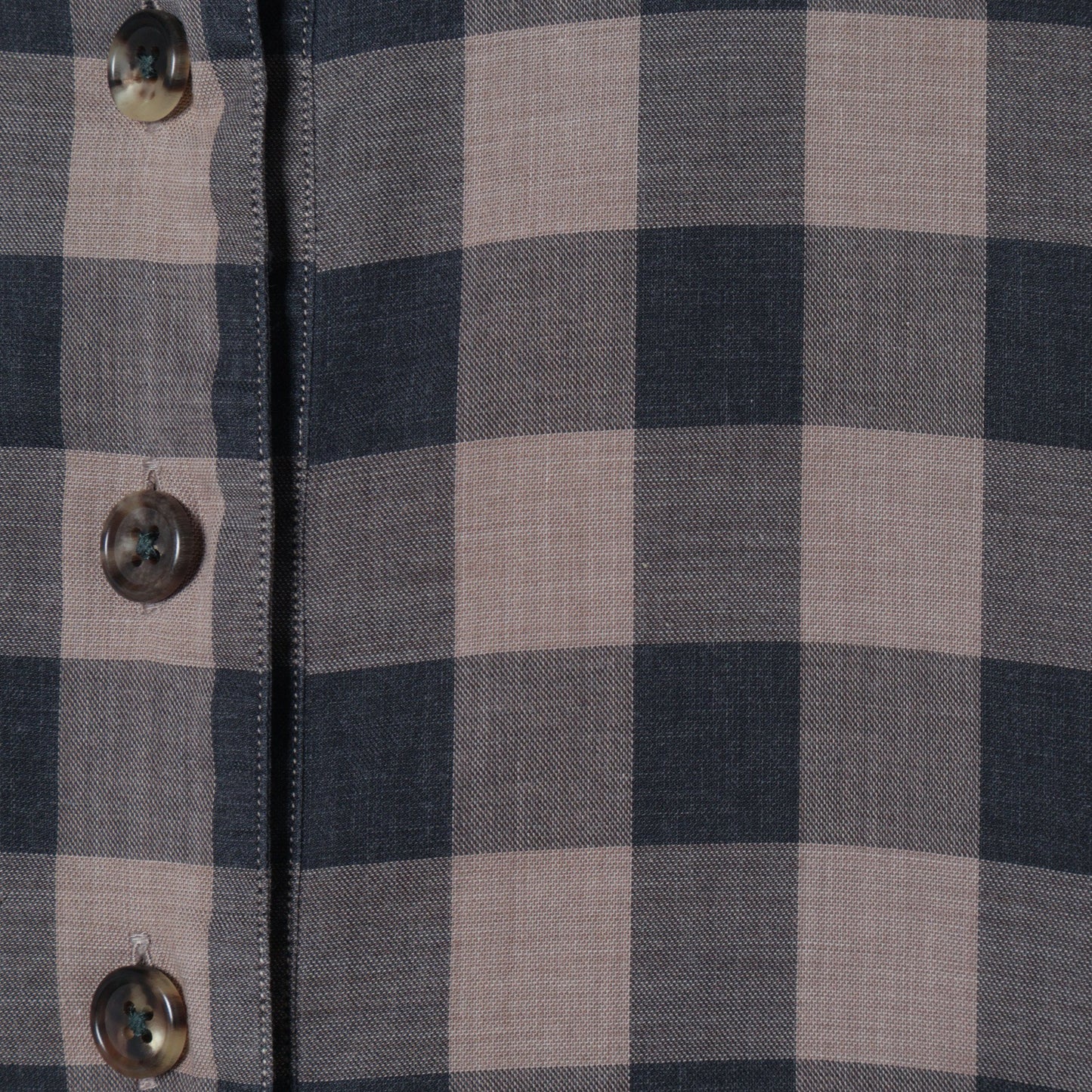 LARGE GINGHAM COTTON SHIRT