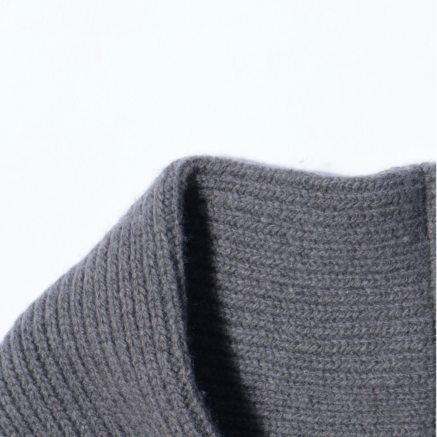 SHAWL COLLAR VEST KNIT