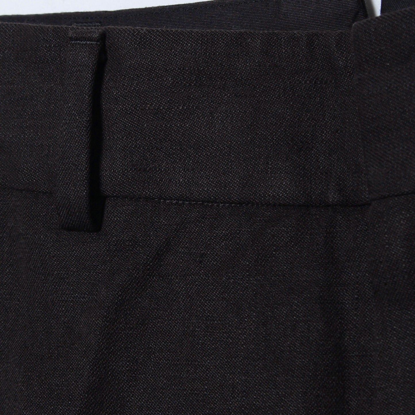 LINEN TWILL TROUSERS