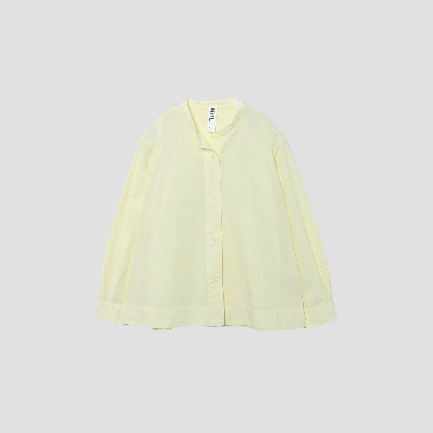 COTTON RAMIE POPLIN SHIRT