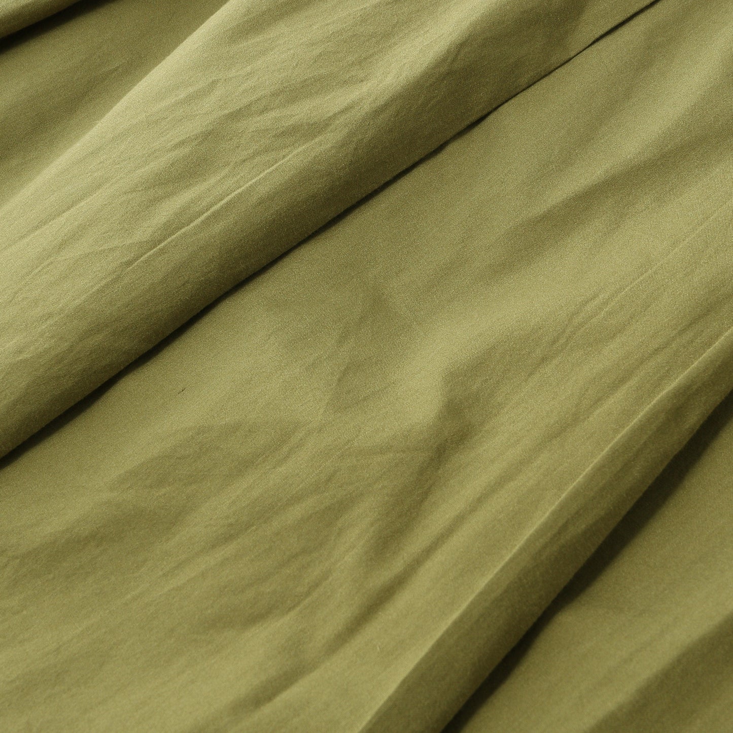 SILK COTTON POPLIN SKIRT