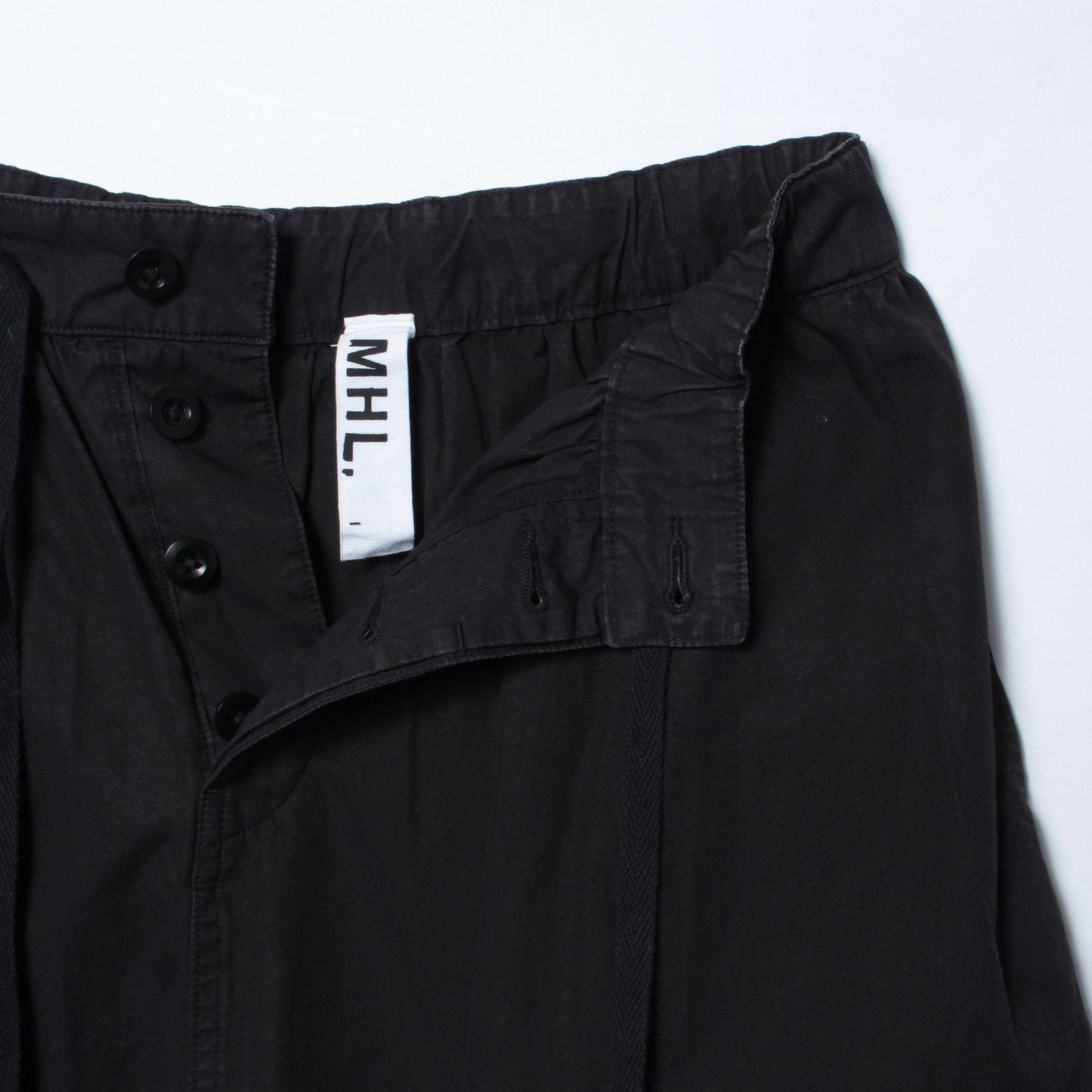 COTTON RAMIE TOUGH POPLIN SKIRT