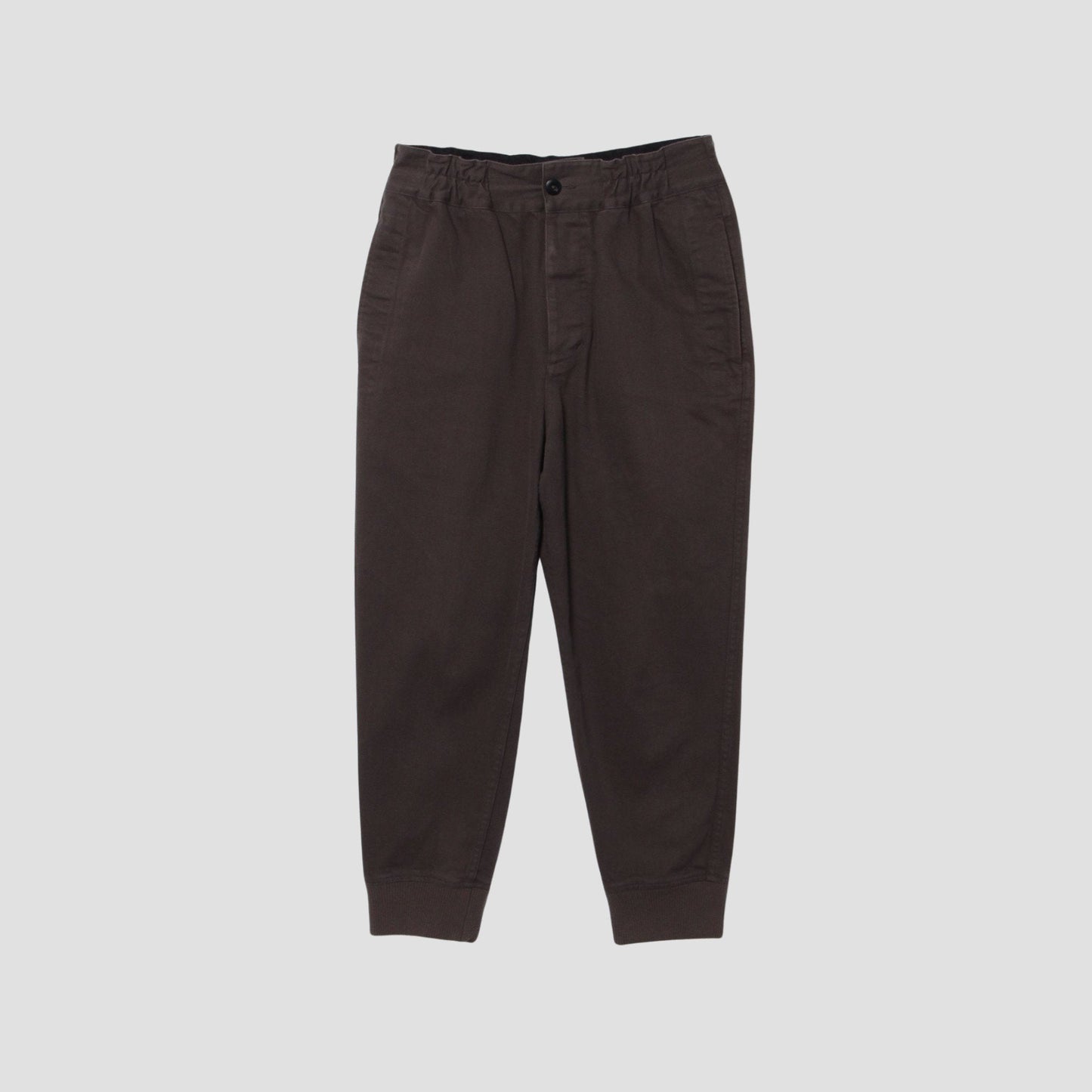 WORN COTTON DRILL TROUSERS
