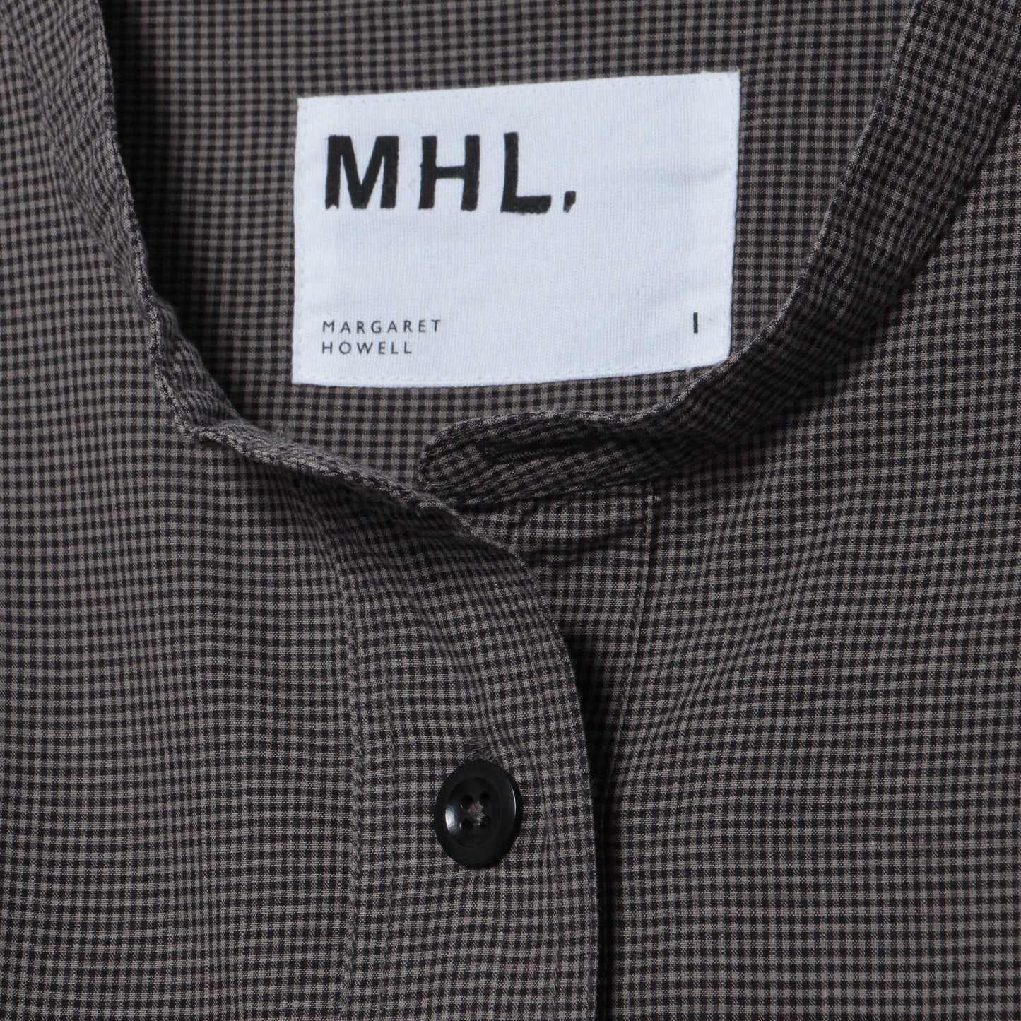 TINY GINGHAM COTTON SHIRT